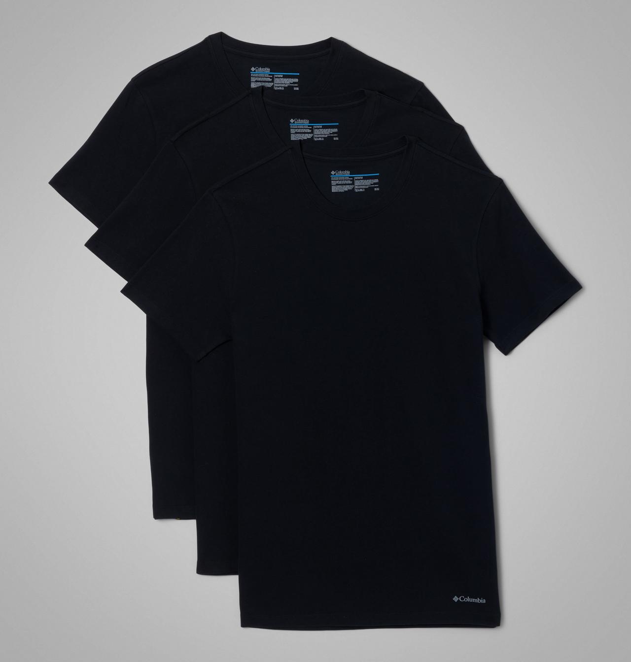 Men's Performance Cotton Stretch Crew - 3 pack | 010 | M 6