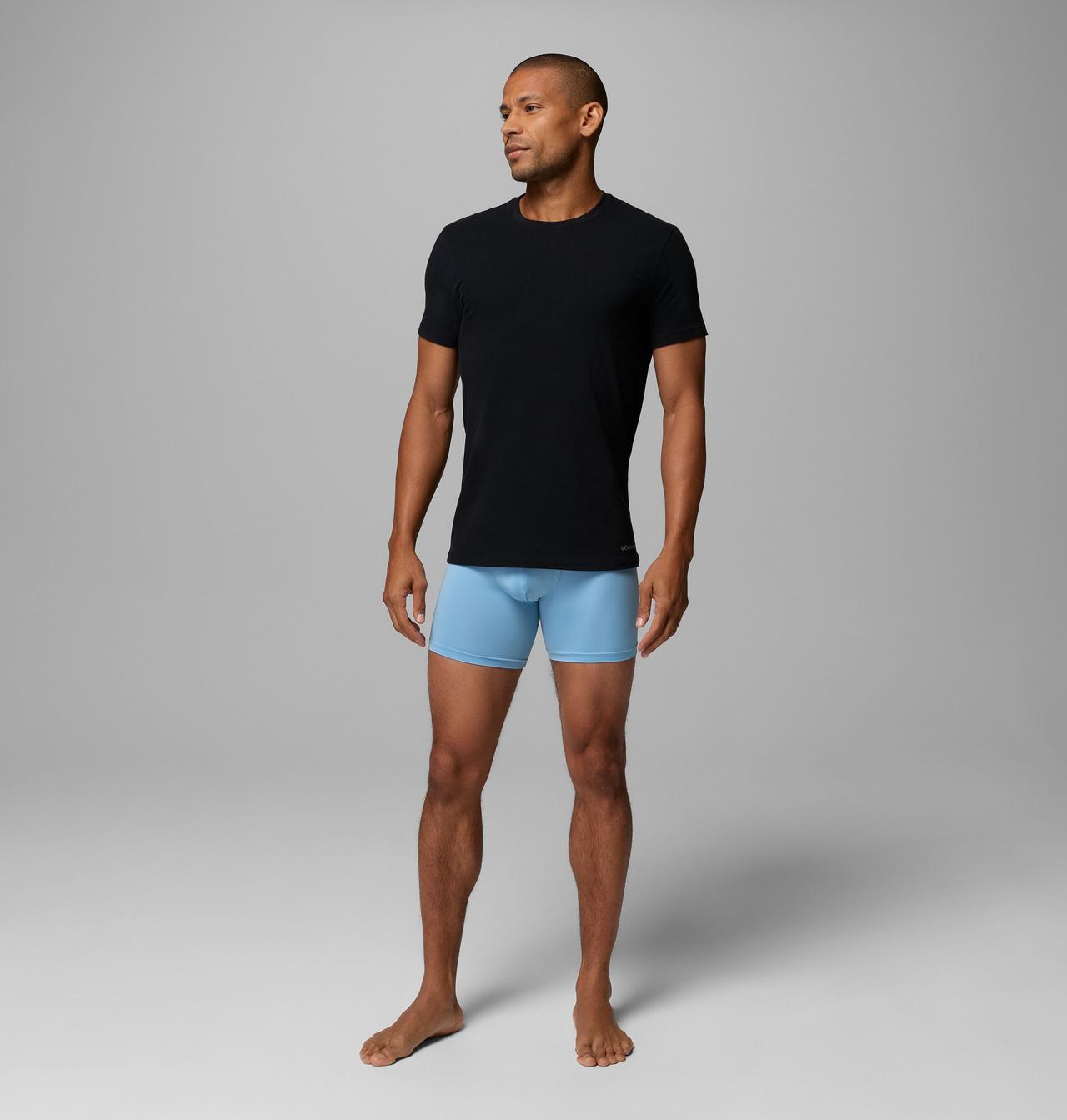 Men's Performance Cotton Stretch Crew - 3 pack | 010 | M 2
