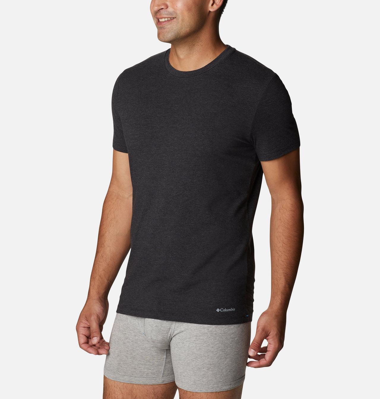 Men's Performance Cotton Stretch Crew - 3 pack 2