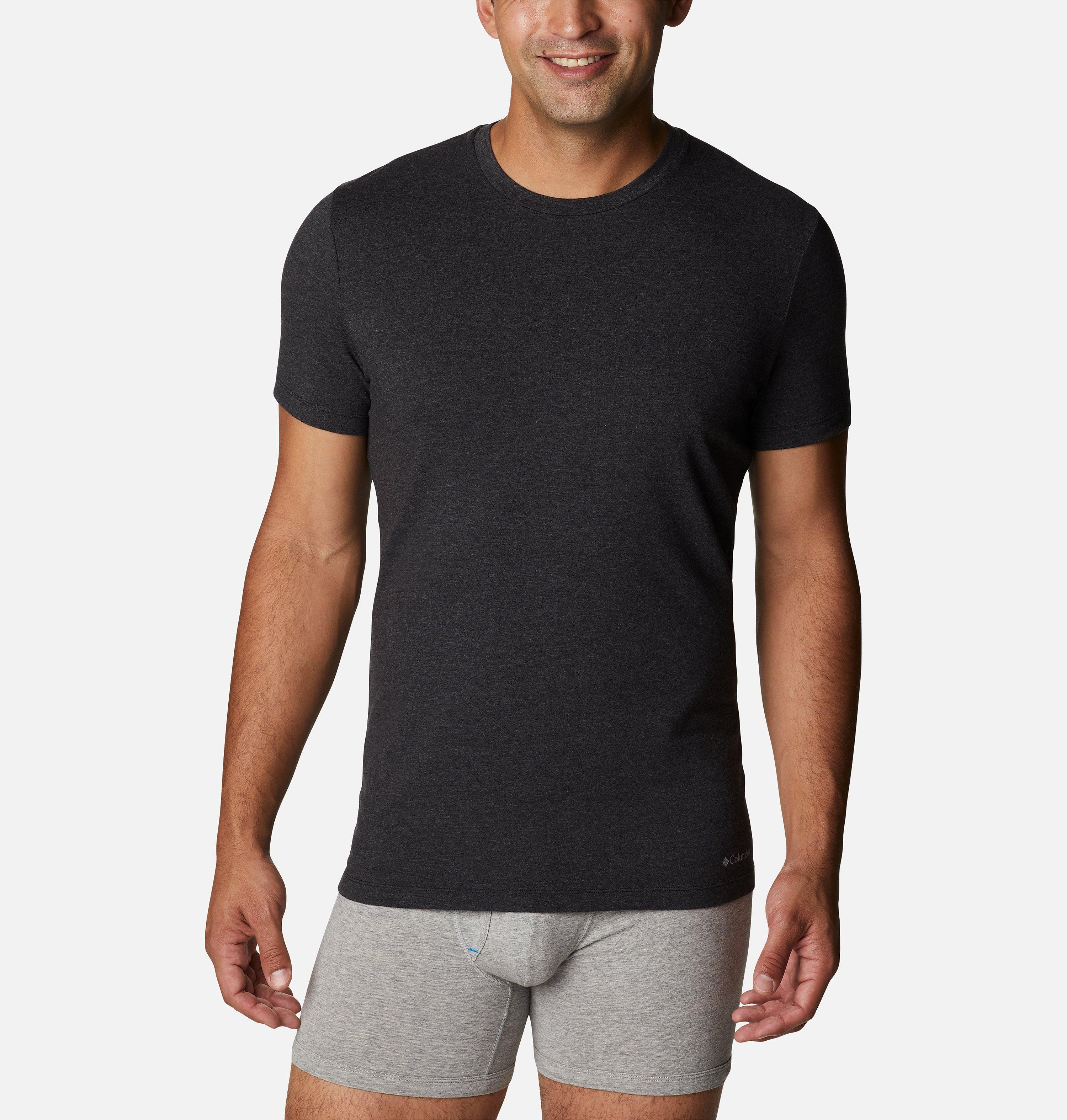 Men's Performance Cotton Stretch Crew - 3 pack 4