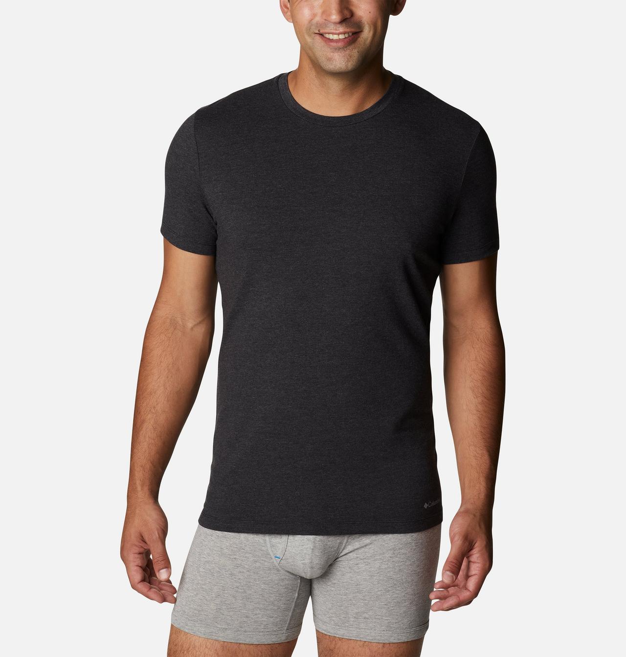 Men's Performance Cotton Stretch Crew - 3 pack 4