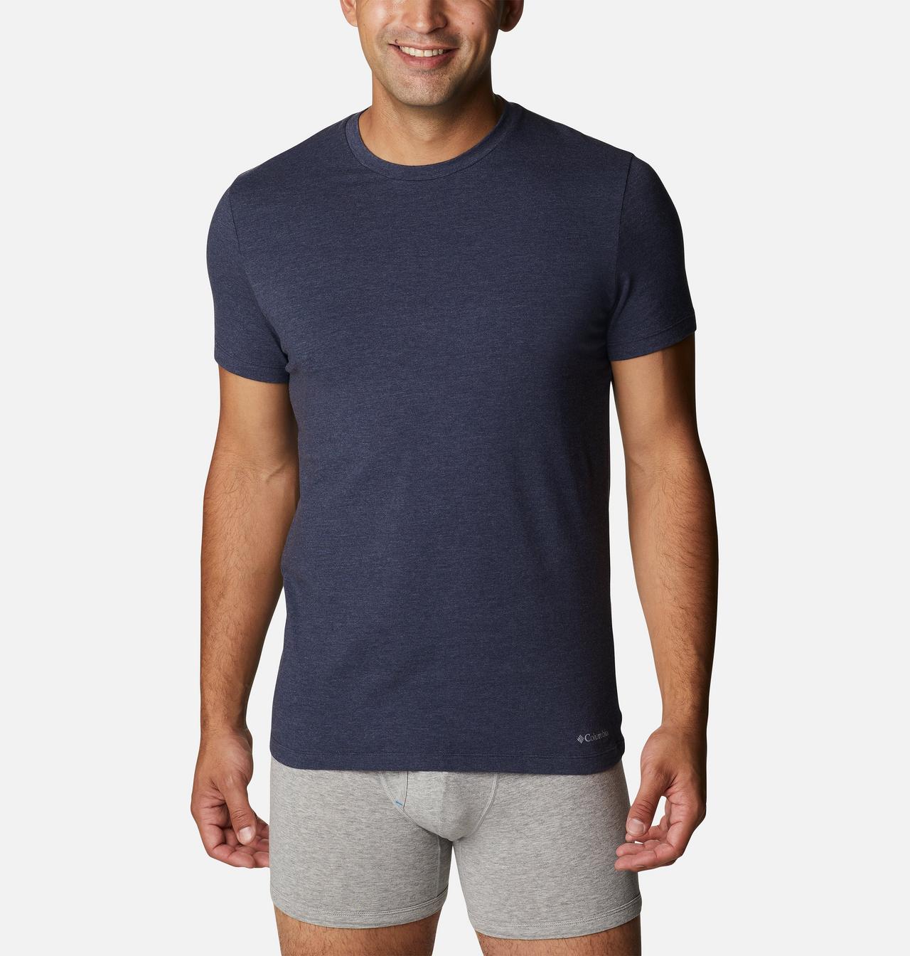 Men's Performance Cotton Stretch Crew - 3 pack 6