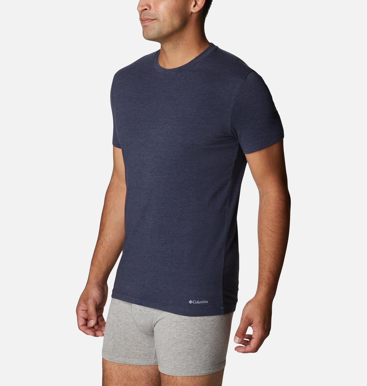 Men's Performance Cotton Stretch Crew - 3 pack 8