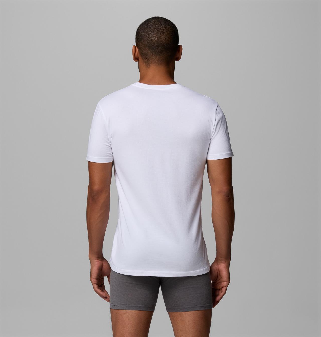 Men's Performance Cotton Stretch Crew - 3 pack 3