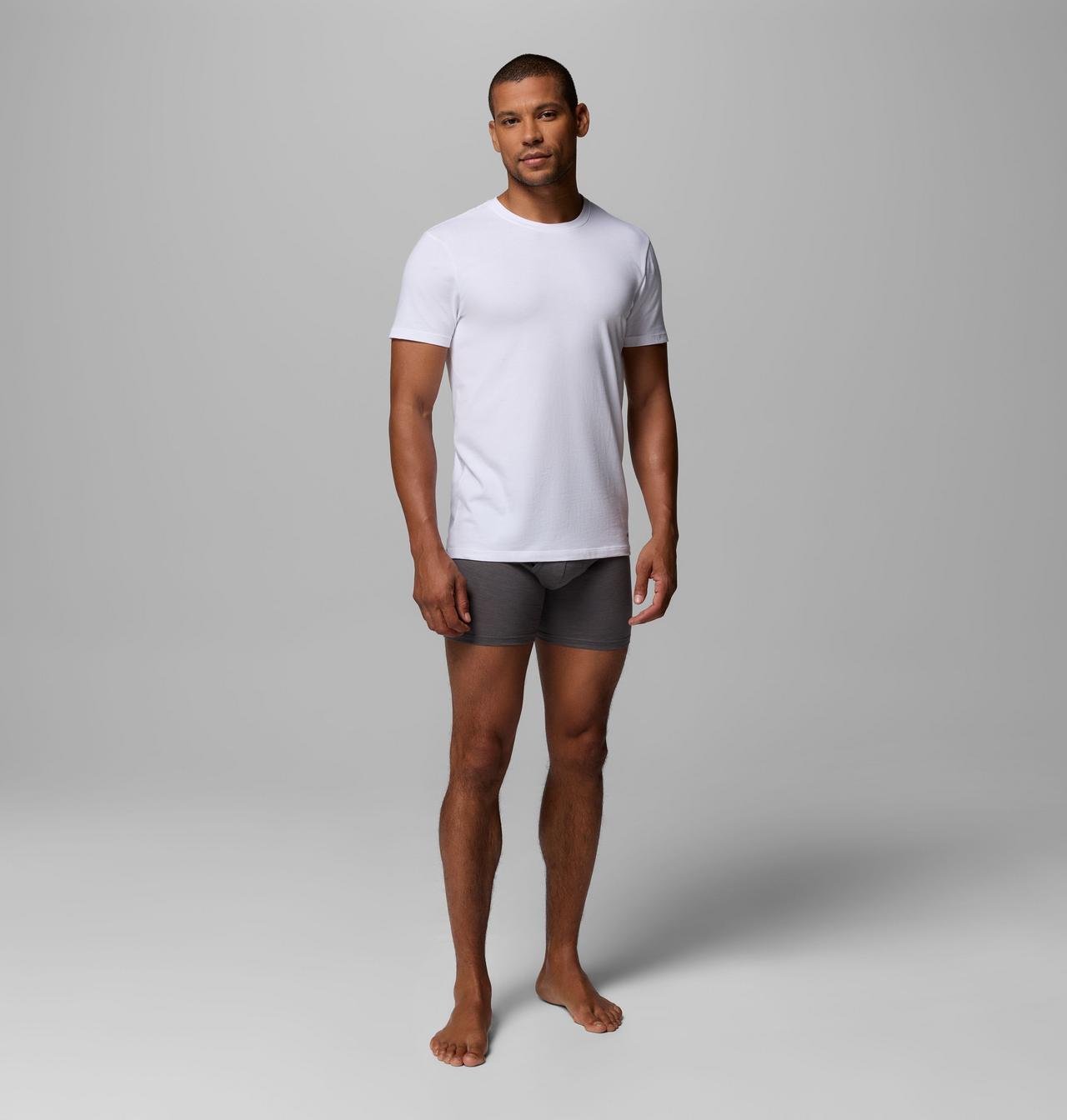 Men's Performance Cotton Stretch Crew - 3 pack 2