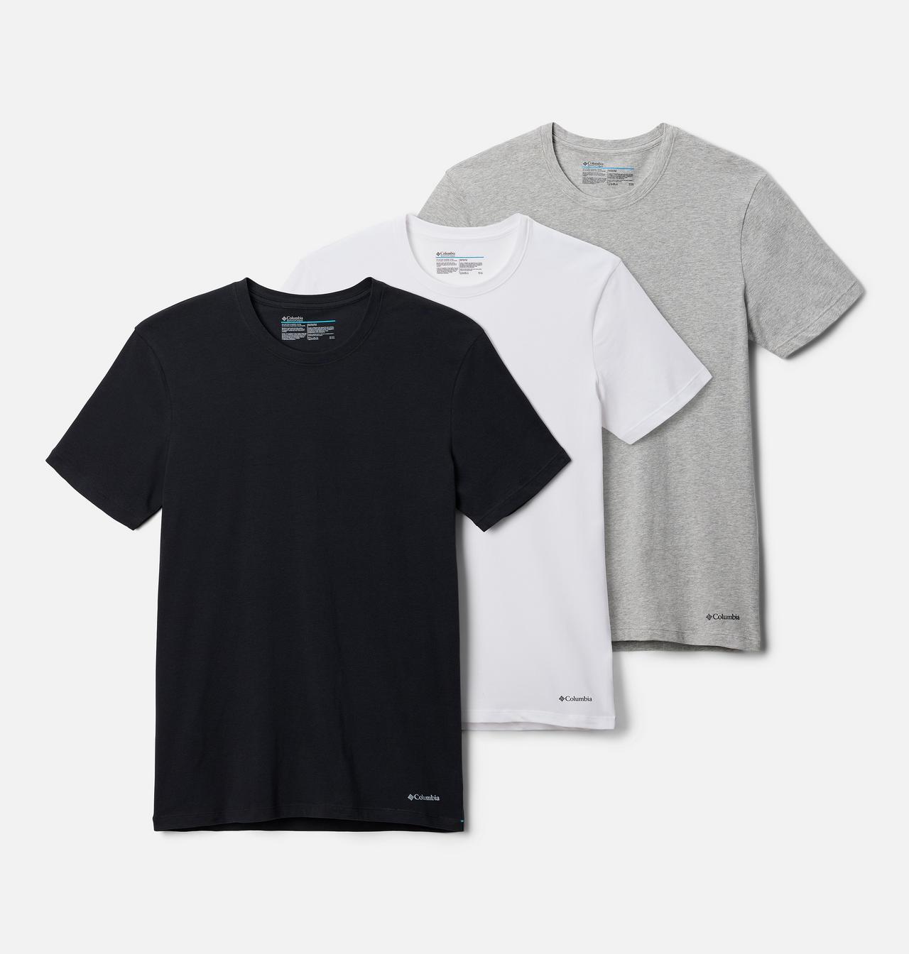 3pk Cotton Stretch Crew Tee 1