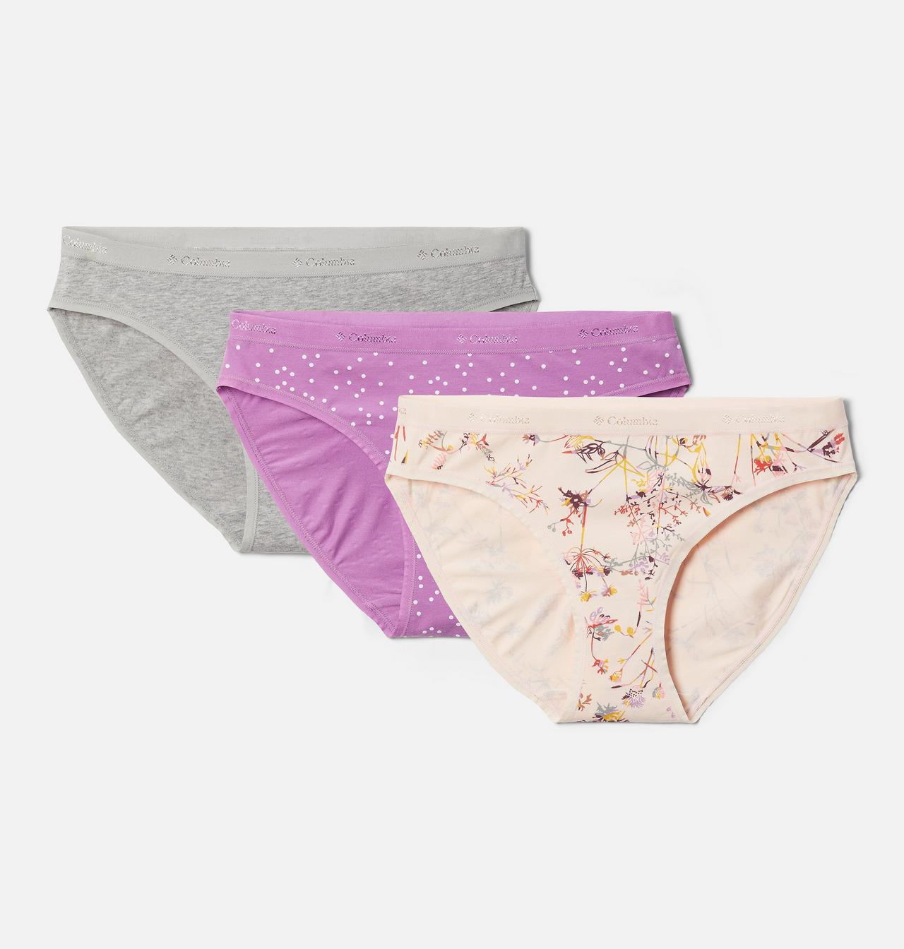 Women's Stretch Cotton Bikini - 3 Pack 1