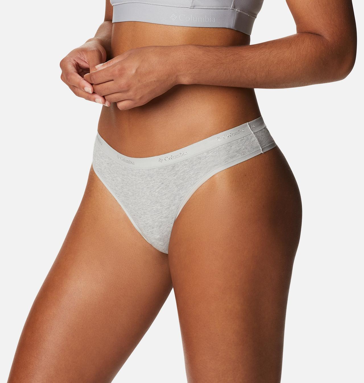 Women's 4-Way Stretch Cotton Thong - 3 Pack 6