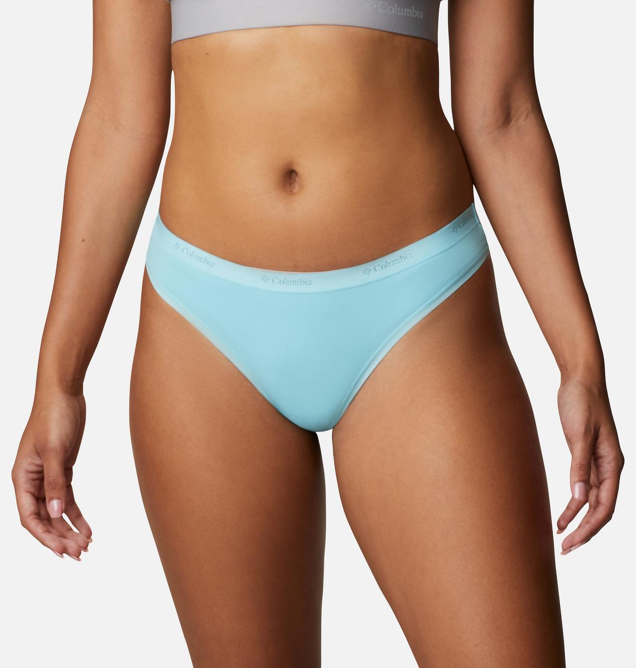 Women's 4-Way Stretch Cotton Thong - 3 Pack 3