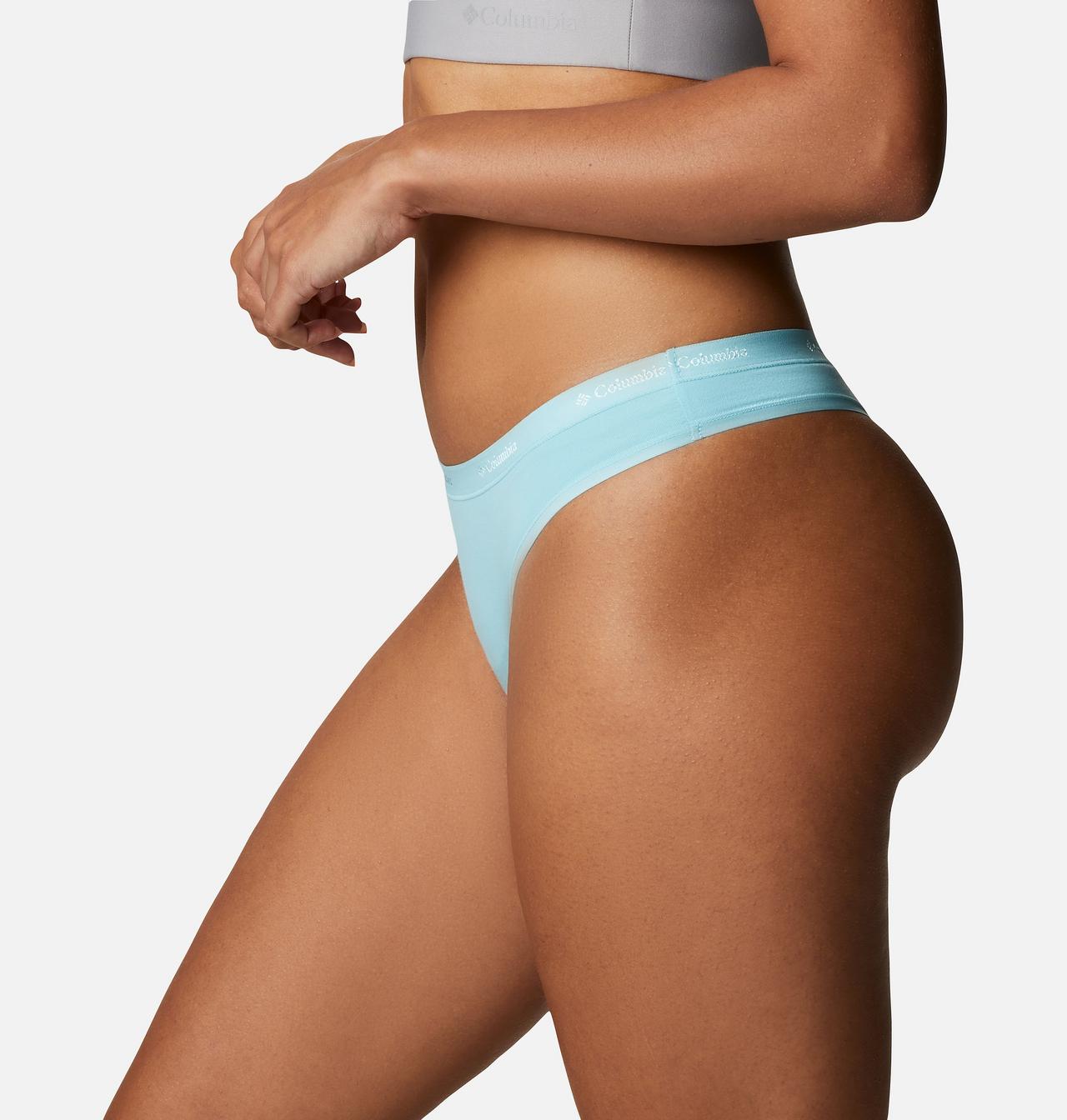 Women's 4-Way Stretch Cotton Thong - 3 Pack 6