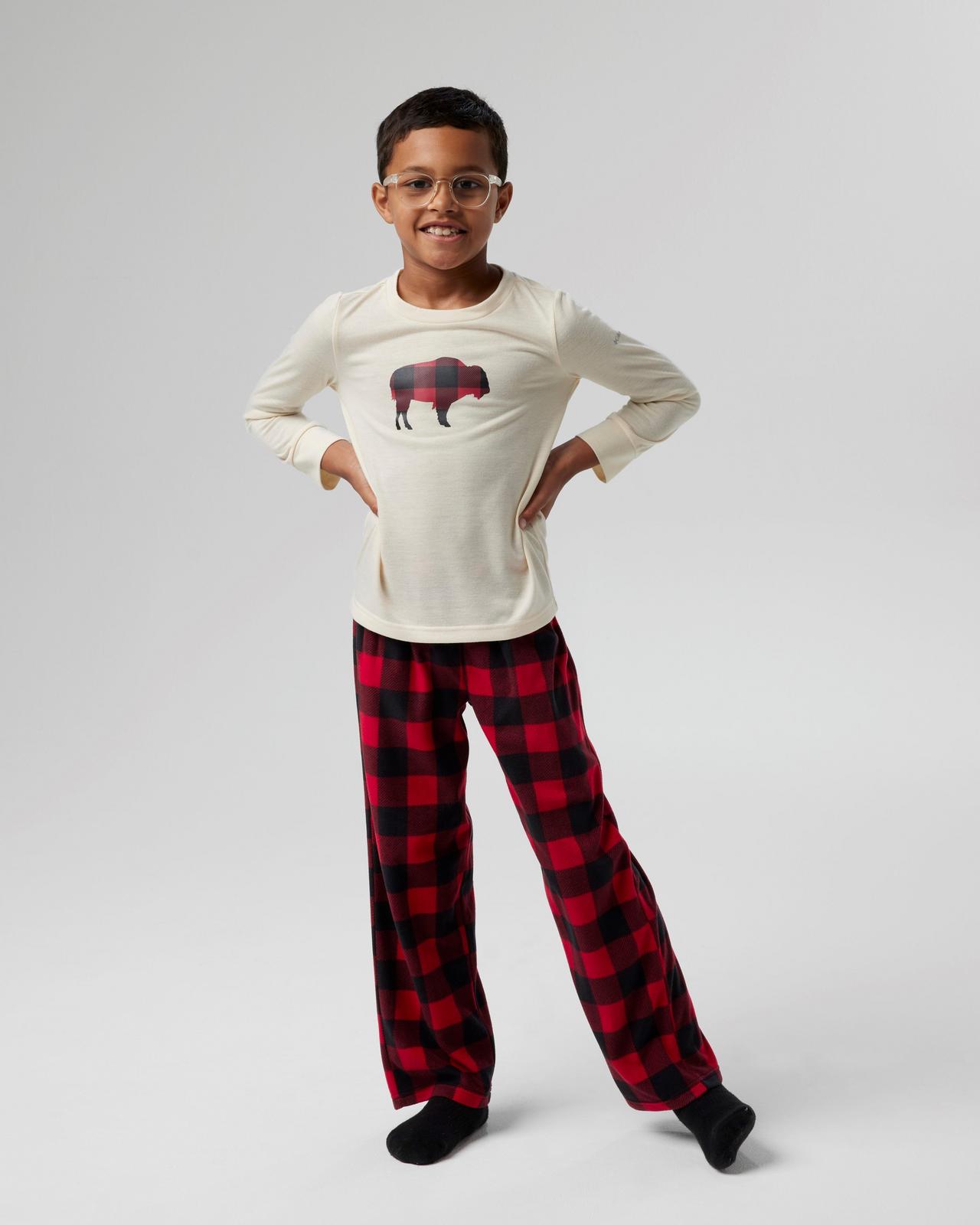 Kids' Fleece Pajamas Set 1