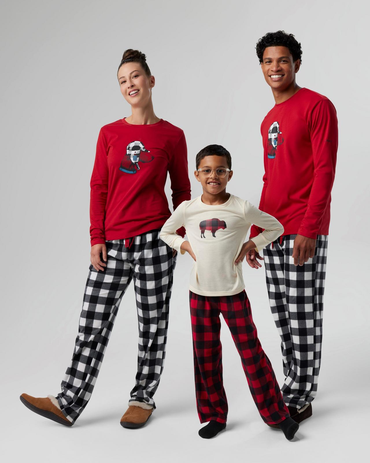 Kids' Fleece Pajamas Set 4