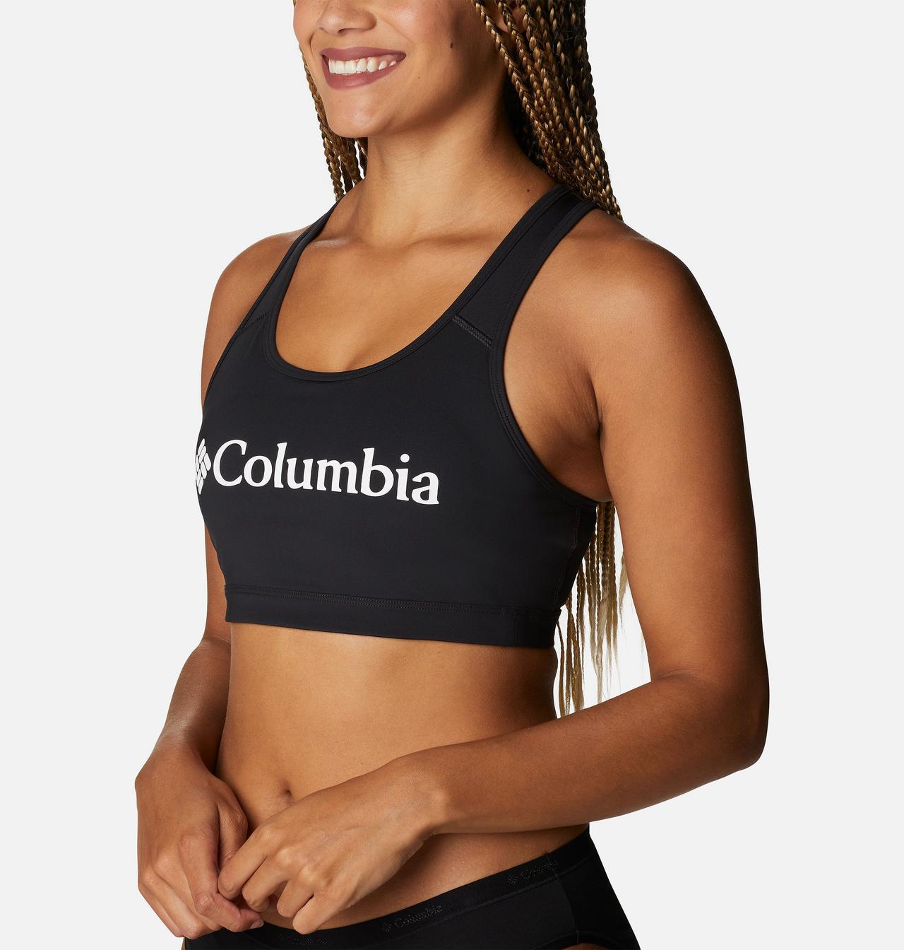 Women's Racer Back Logo Bra - Medium Impact 6