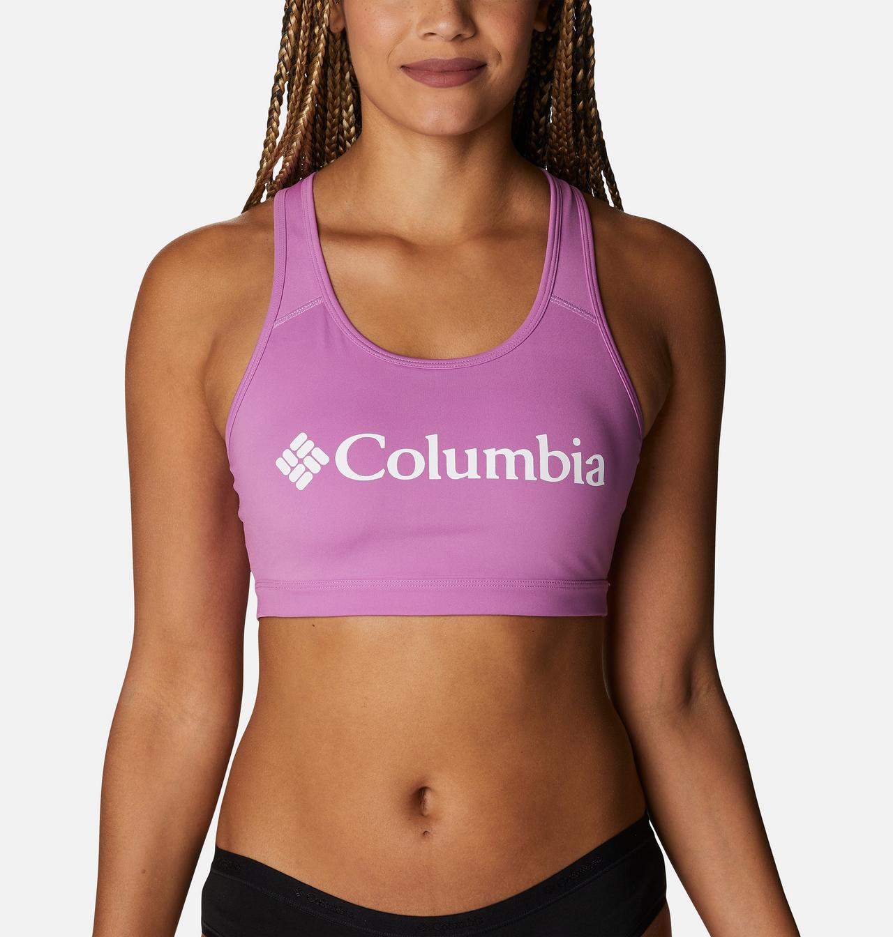 Women's Racer Back Logo Bra - Medium Impact 3
