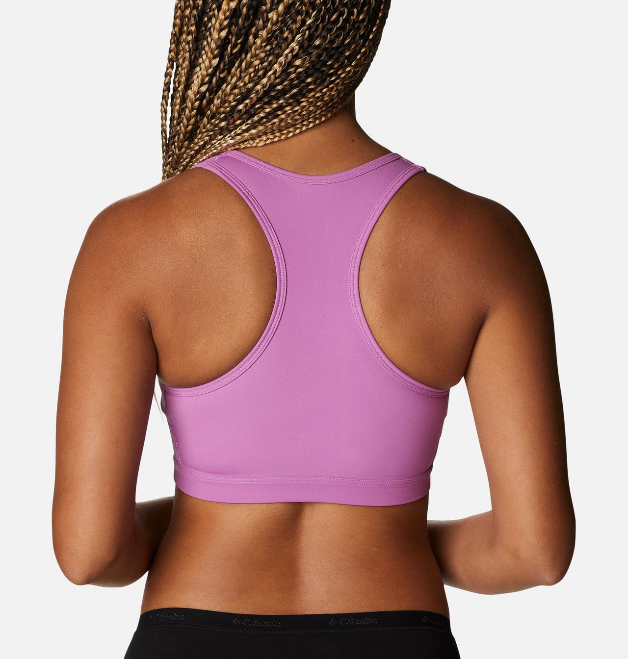 Women's Racer Back Logo Bra - Medium Impact 4