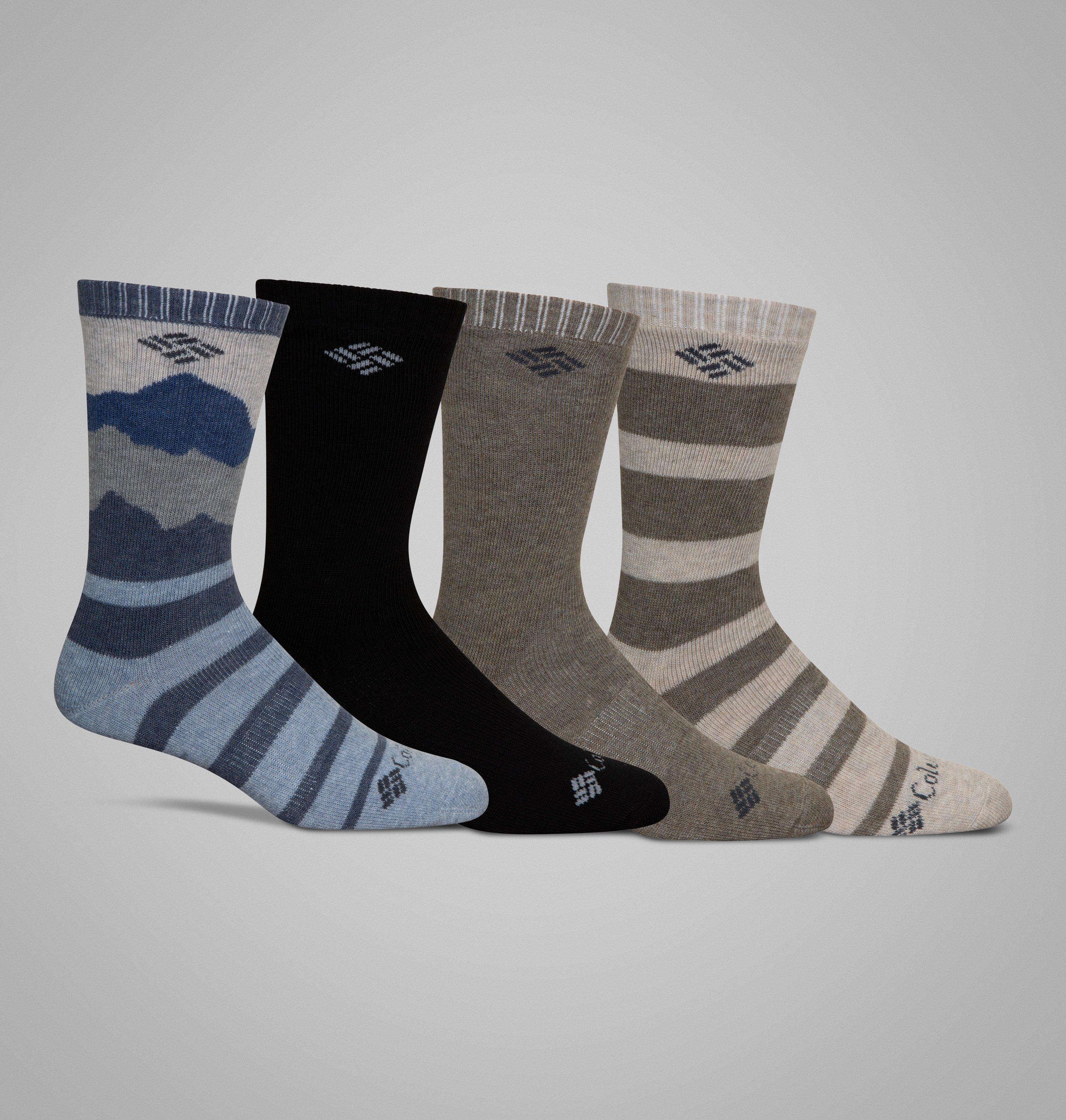 Men's Mountain View Midweight Wool Crew Sock - 4pk | 425 | O/S 1
