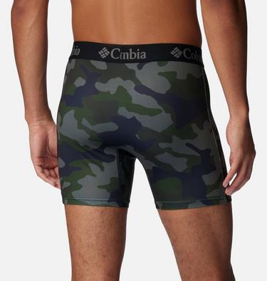 Men's Printed 360 Stretch 3-Pack Boxer Br, Color: Camo/Black/Stone Green, image 2