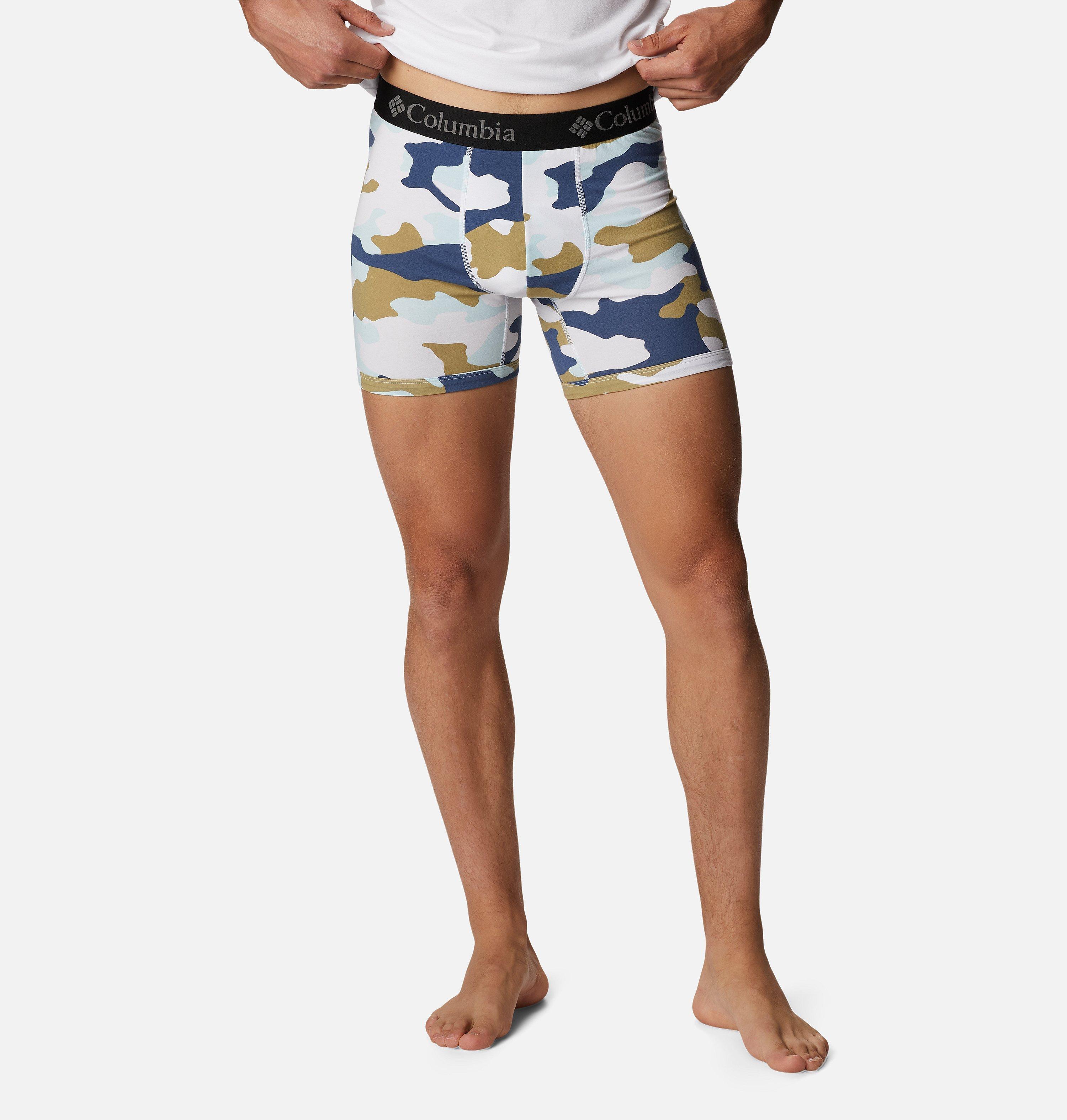 Mens Printed 360 Stretch Boxer Briefs - 3 Pack 3