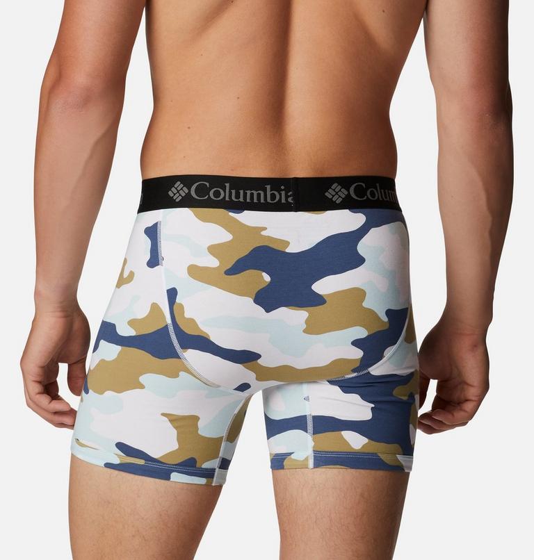 Men's Printed 360 Stretch 3-Pack Boxer Br, Color: Deep Marine/Camo, image 4