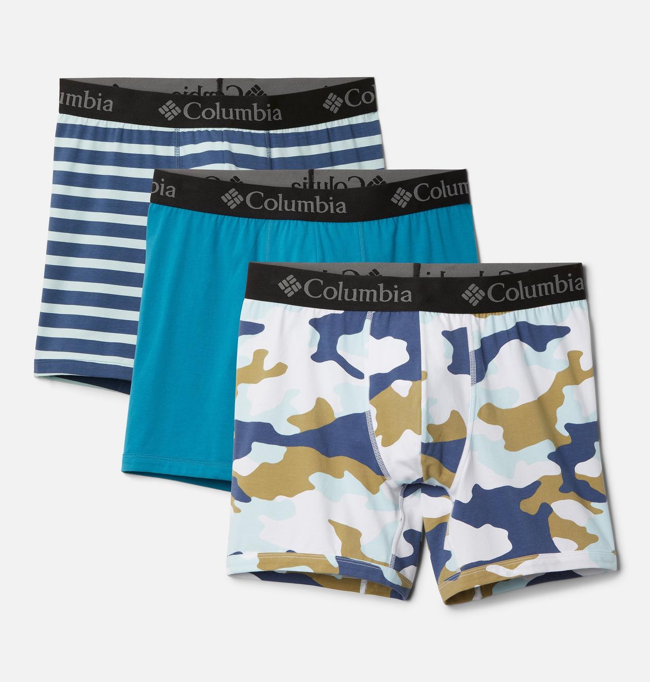 Men's Printed 360 Stretch 3-Pack Boxer Brief 1