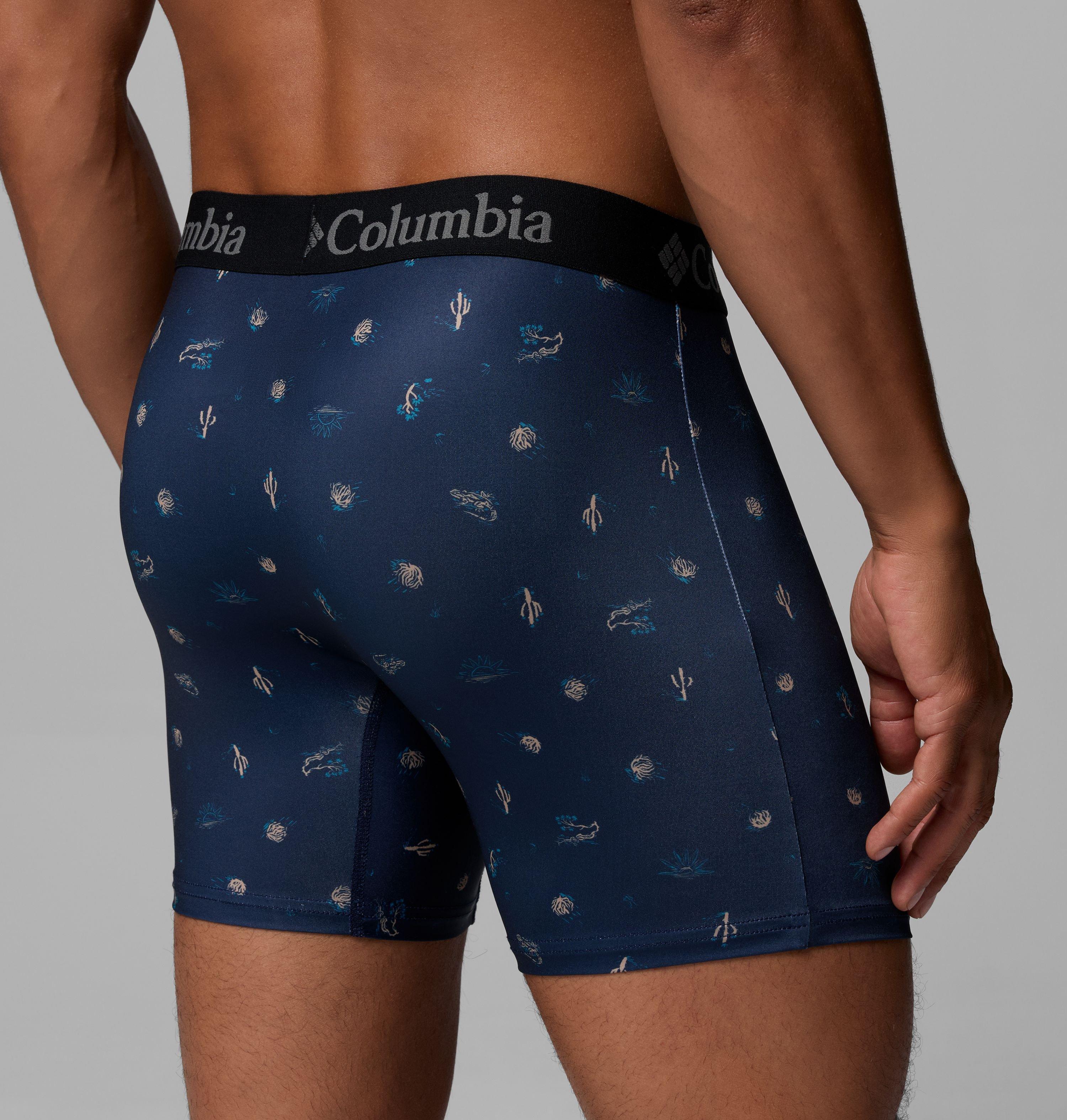 Mens Printed 360 Stretch Boxer Briefs - 3 Pack 3