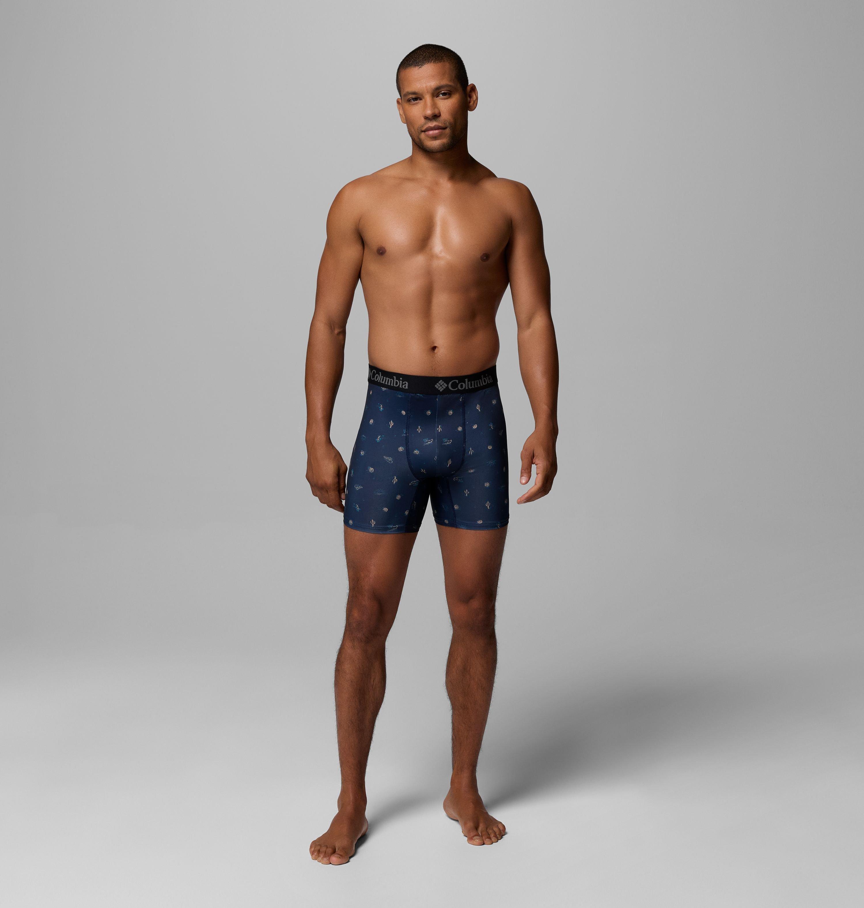 Mens Printed 360 Stretch Boxer Briefs - 3 Pack 2