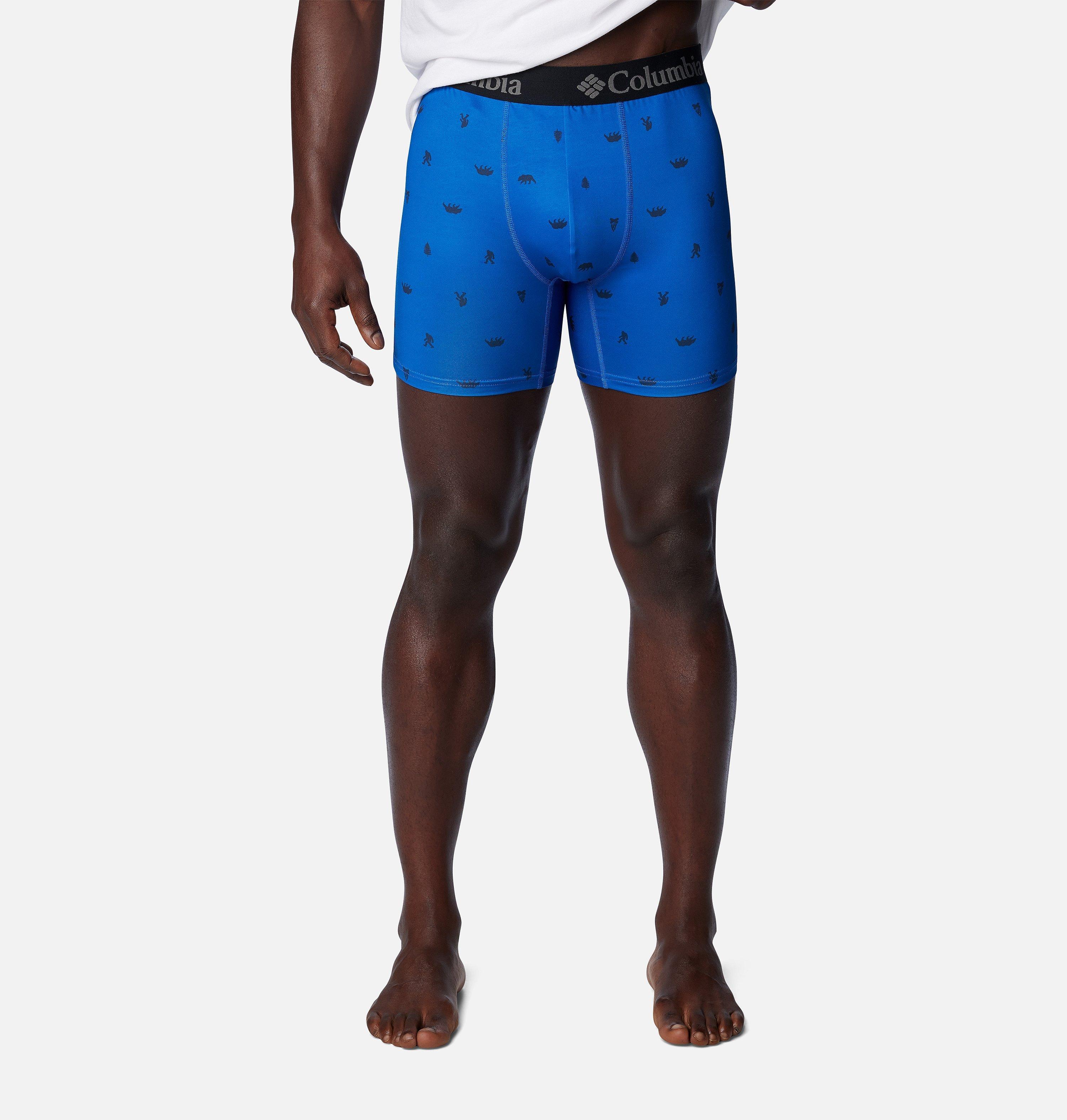 Men's Black Slim Fit Conversational Printed Cotton Boxer
