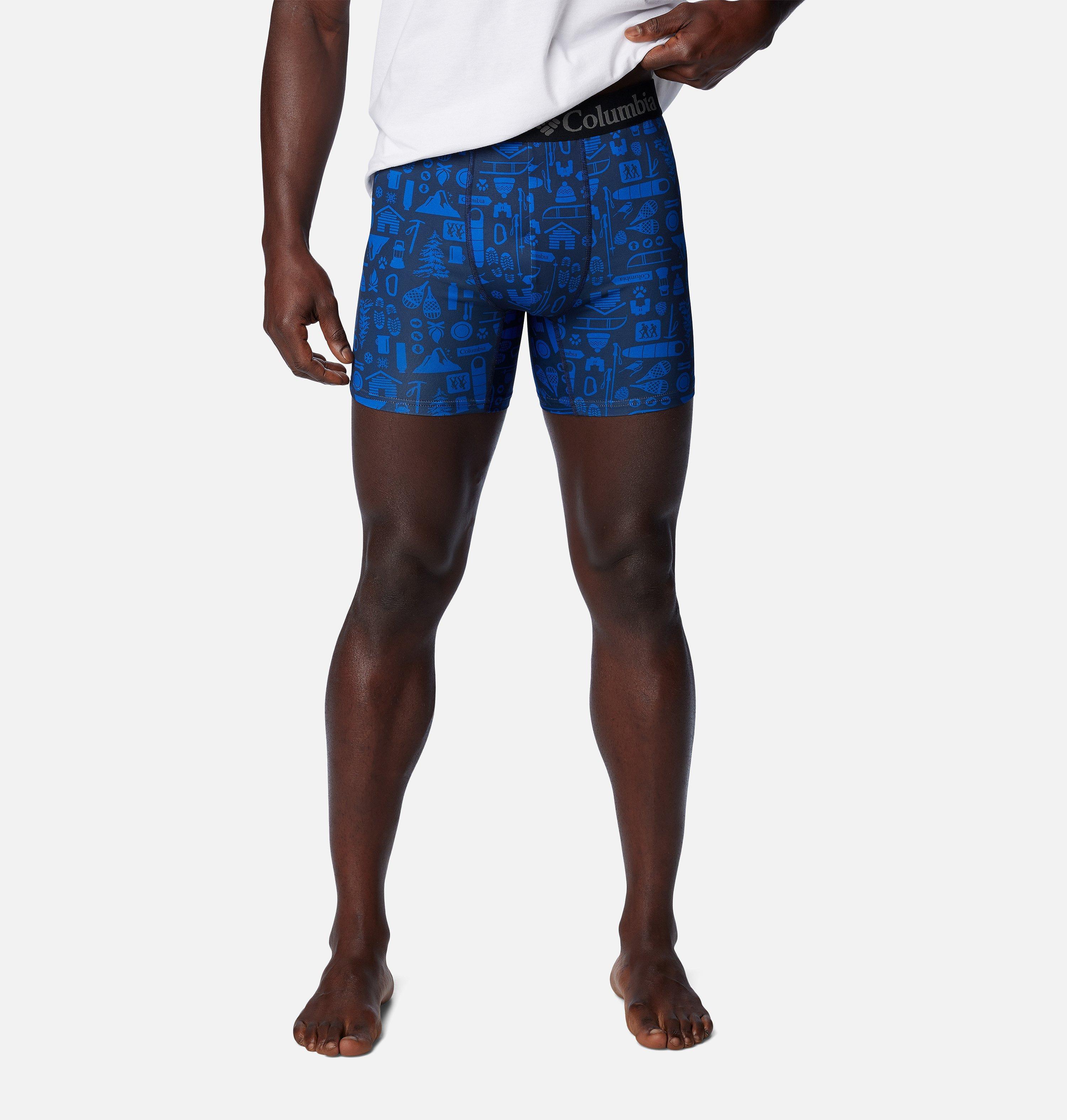 Mens Printed 360 Stretch Boxer Briefs - 3 Pack 4