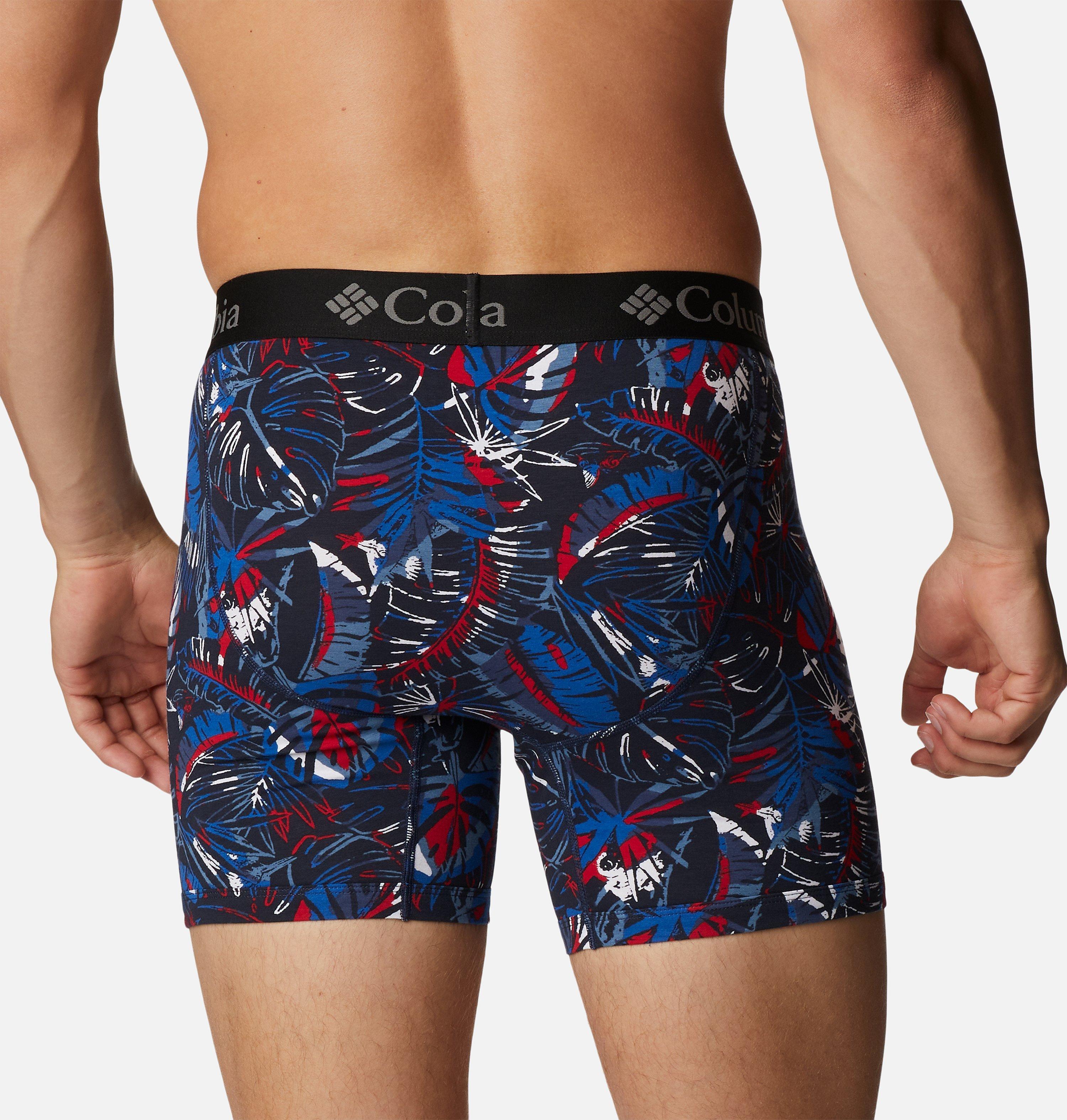 Mens Printed 360 Stretch Boxer Briefs - 3 Pack 4