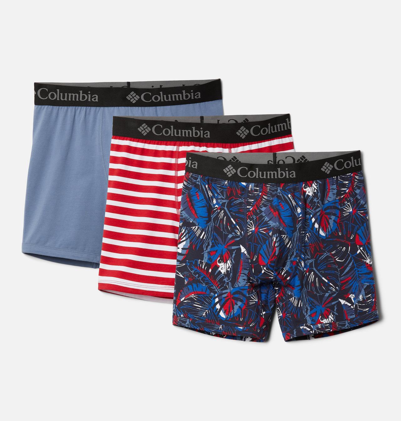Men's Printed 360 Stretch 3-Pack Boxer Brief 1