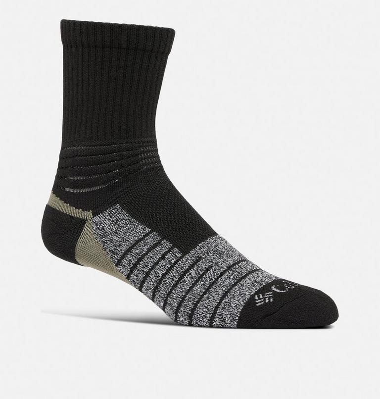 RCL380 Active Crop Crew Lightweight, Color: Black/Black, image 1