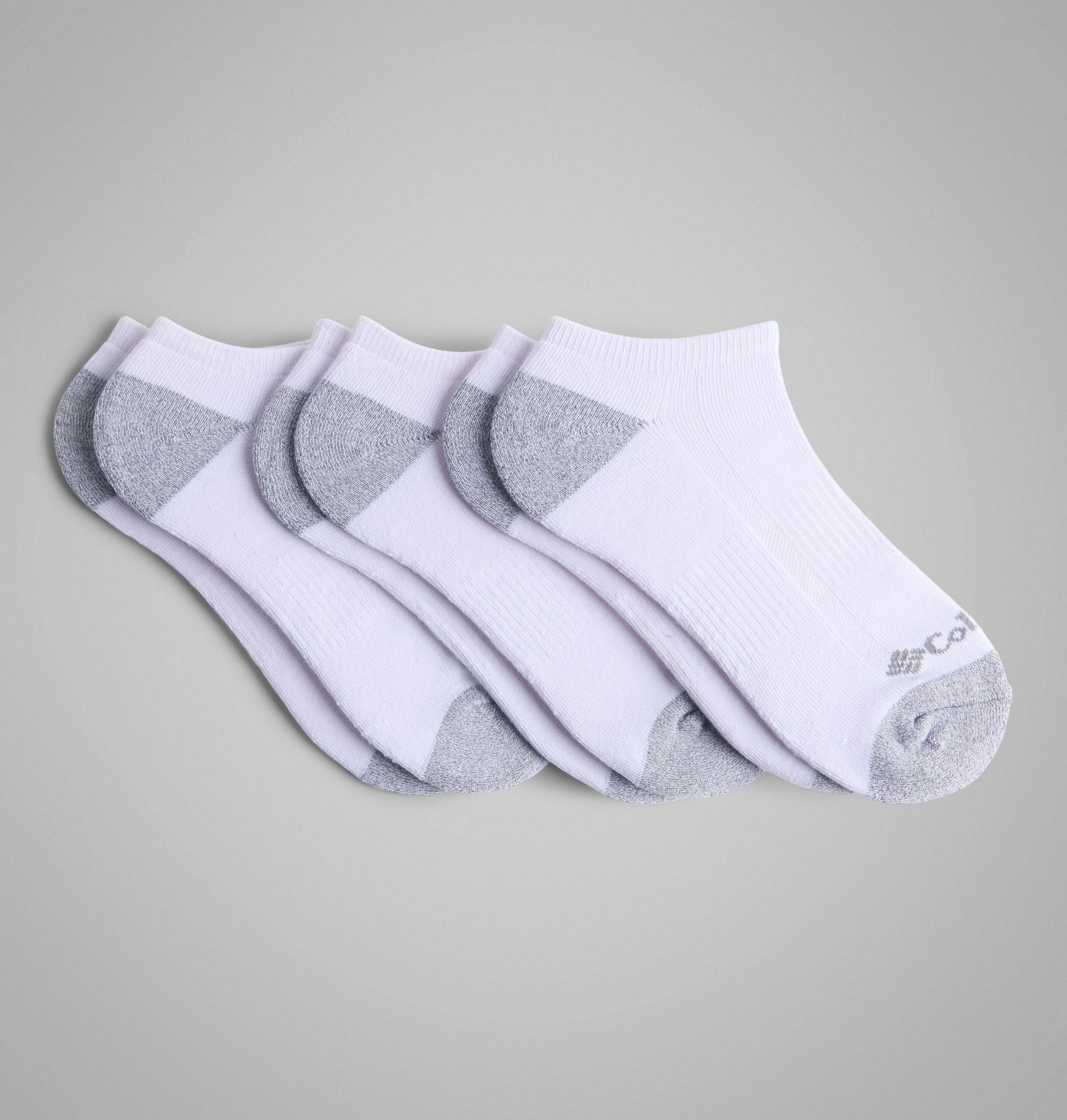 Columbia Men's Half Cushion No-Show Socks - 3 Pack-