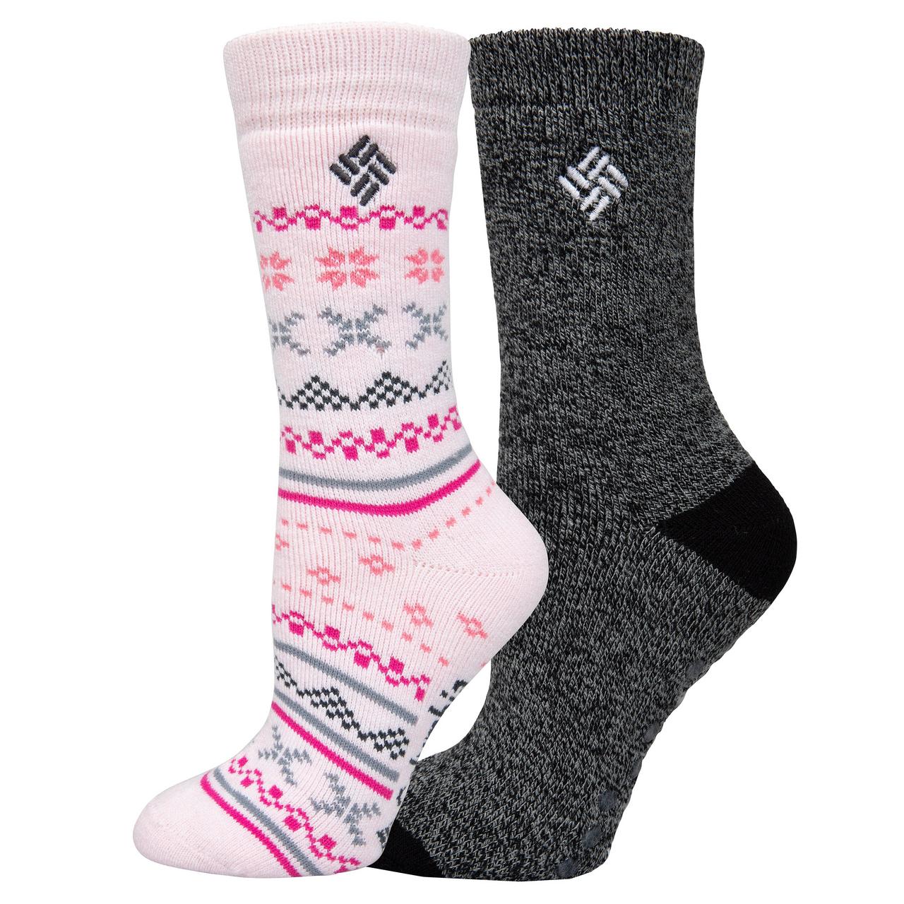 Women's MW Fair Isle 2Pk Thermal Sock 1