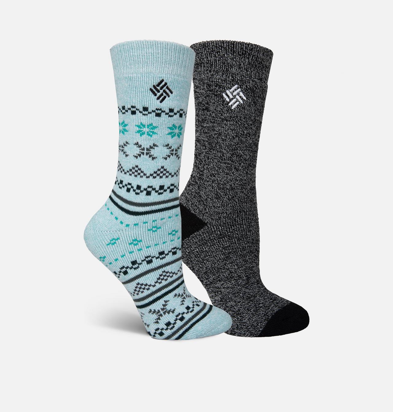 Women's MW Fair Isle 2Pk Thermal Sock | 321 | O/S 1