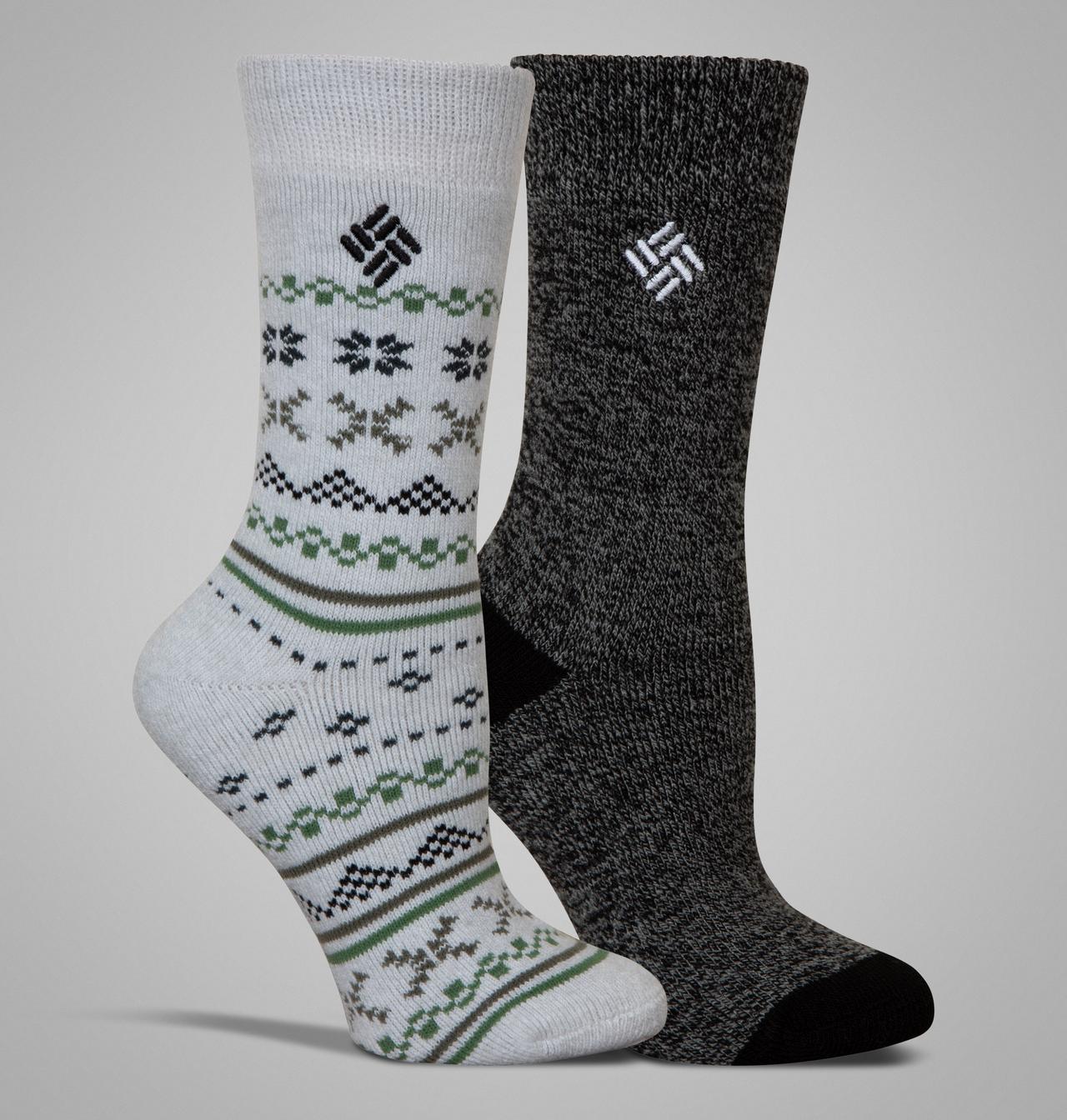 Women's MW Fair Isle 2Pk Thermal Sock | 346 | O/S 1