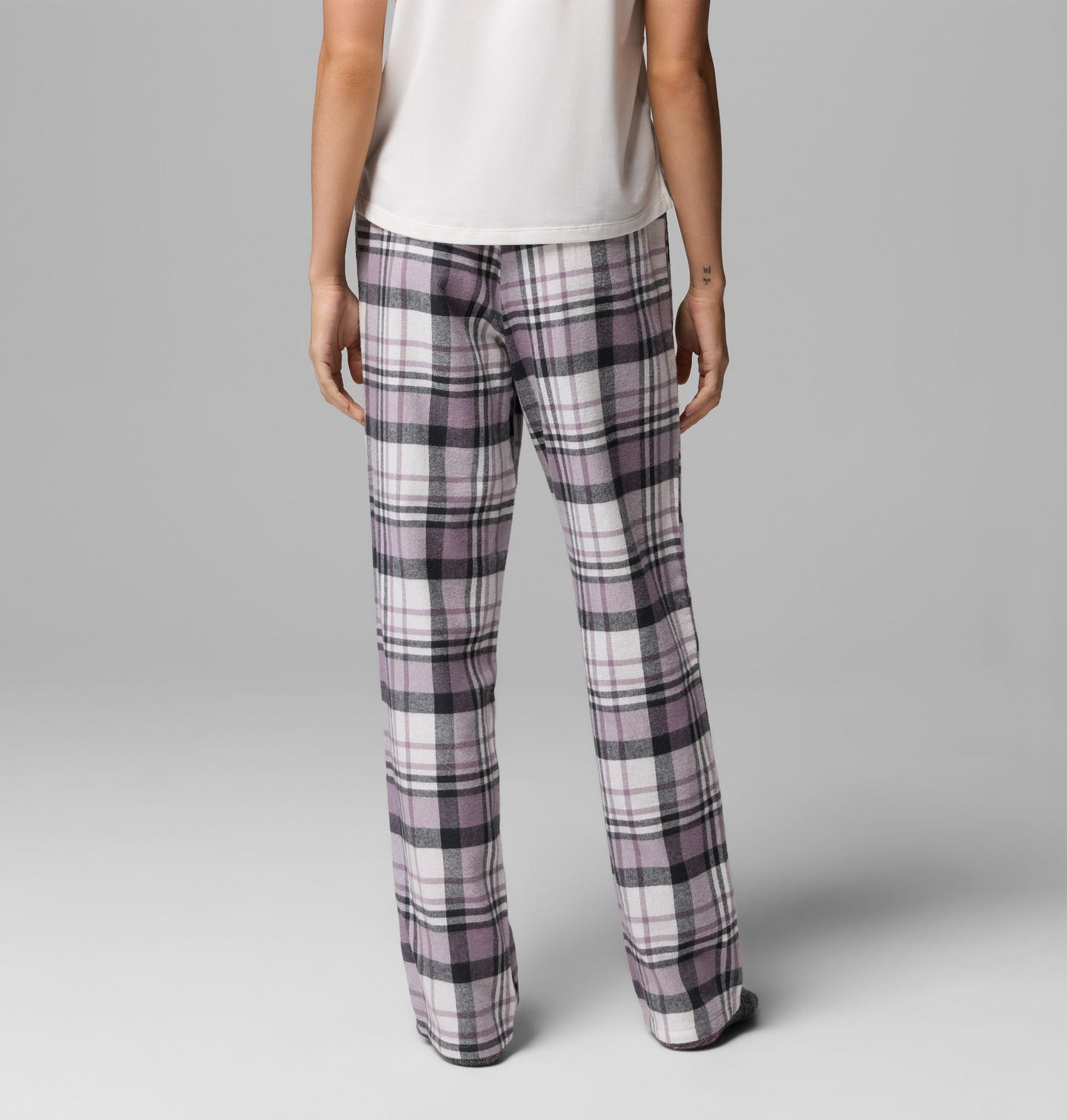 Женские брюки Columbia Flannel, цвет: Разноцветный клетчатый — фото 2