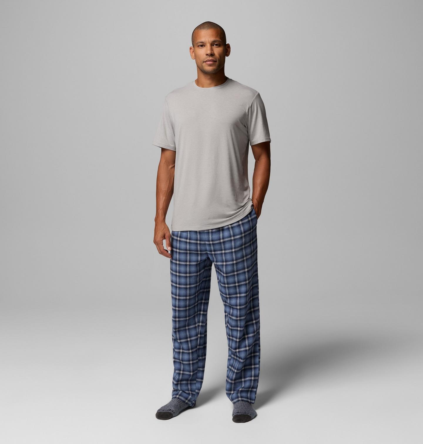 Мужские брюки Columbia Flannel, цвет: Тёмно-синий — фото 2