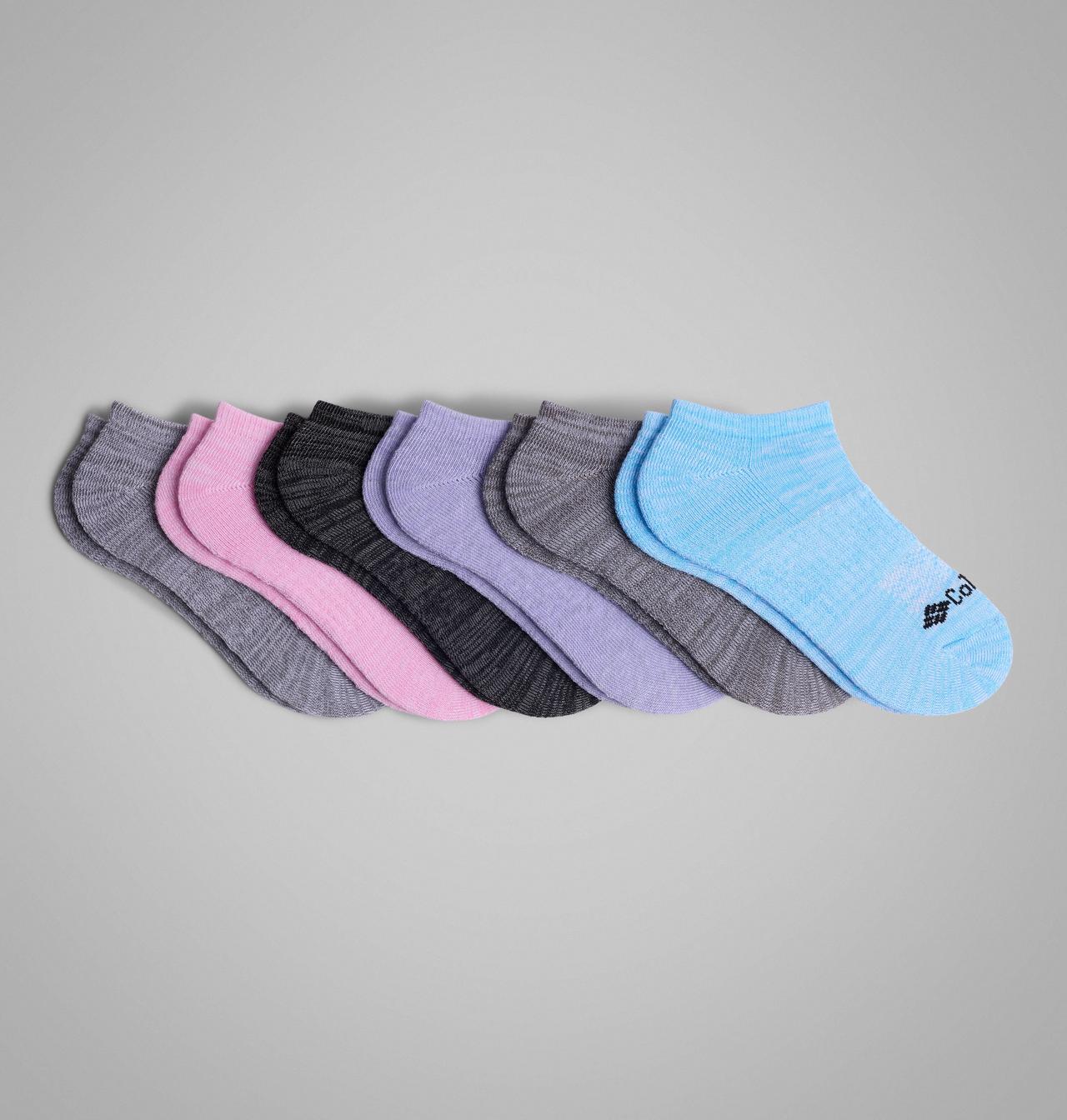 Women's 6PK Space Dye No Show Sock 1