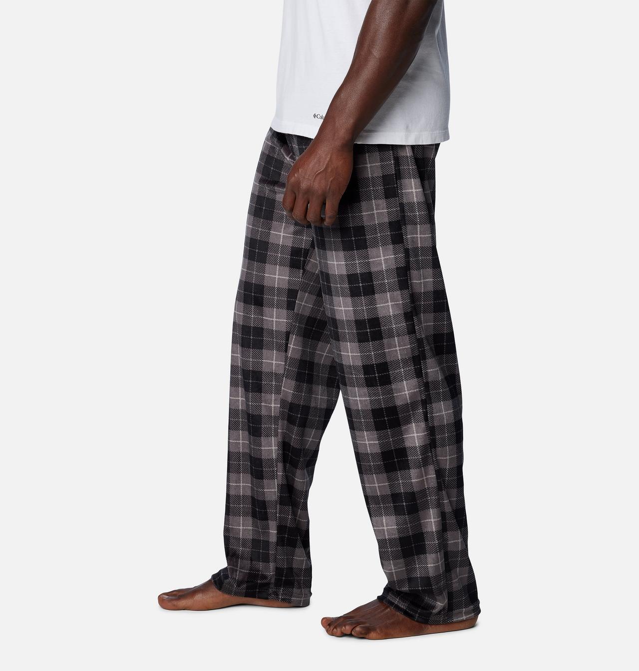 Men's Minky Fleece Plaid PJ Pants | 011 | M 3