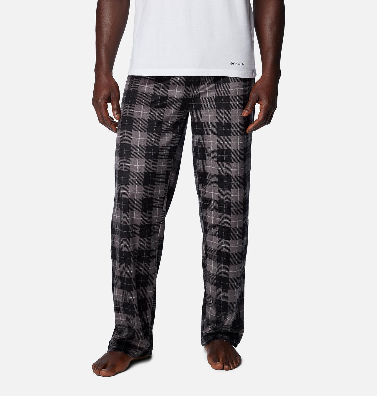 Men's Minky Fleece Plaid PJ Pants | 011 | M 1