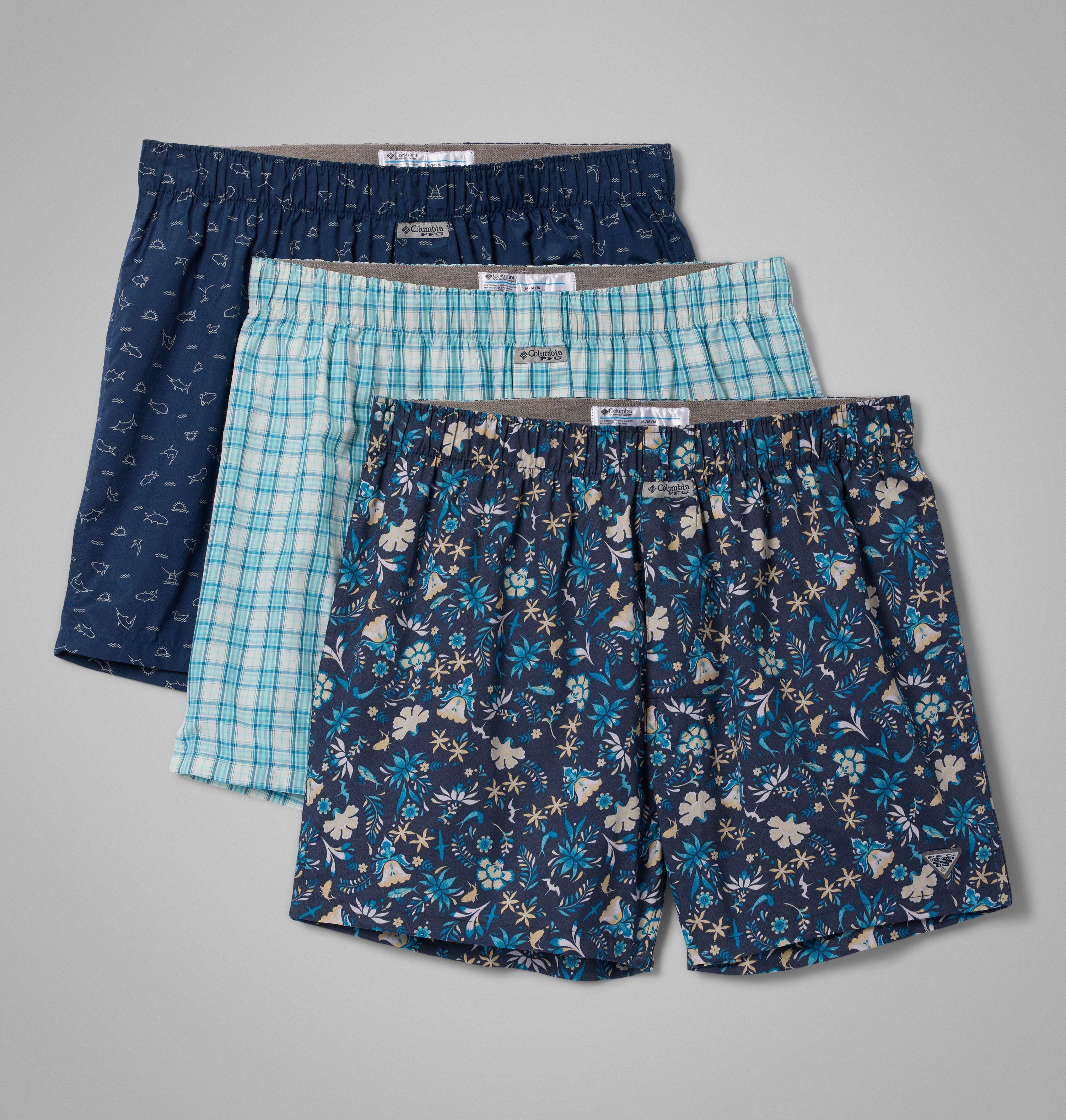 PFG Printed Woven Boxer - 3 pack | Columbia