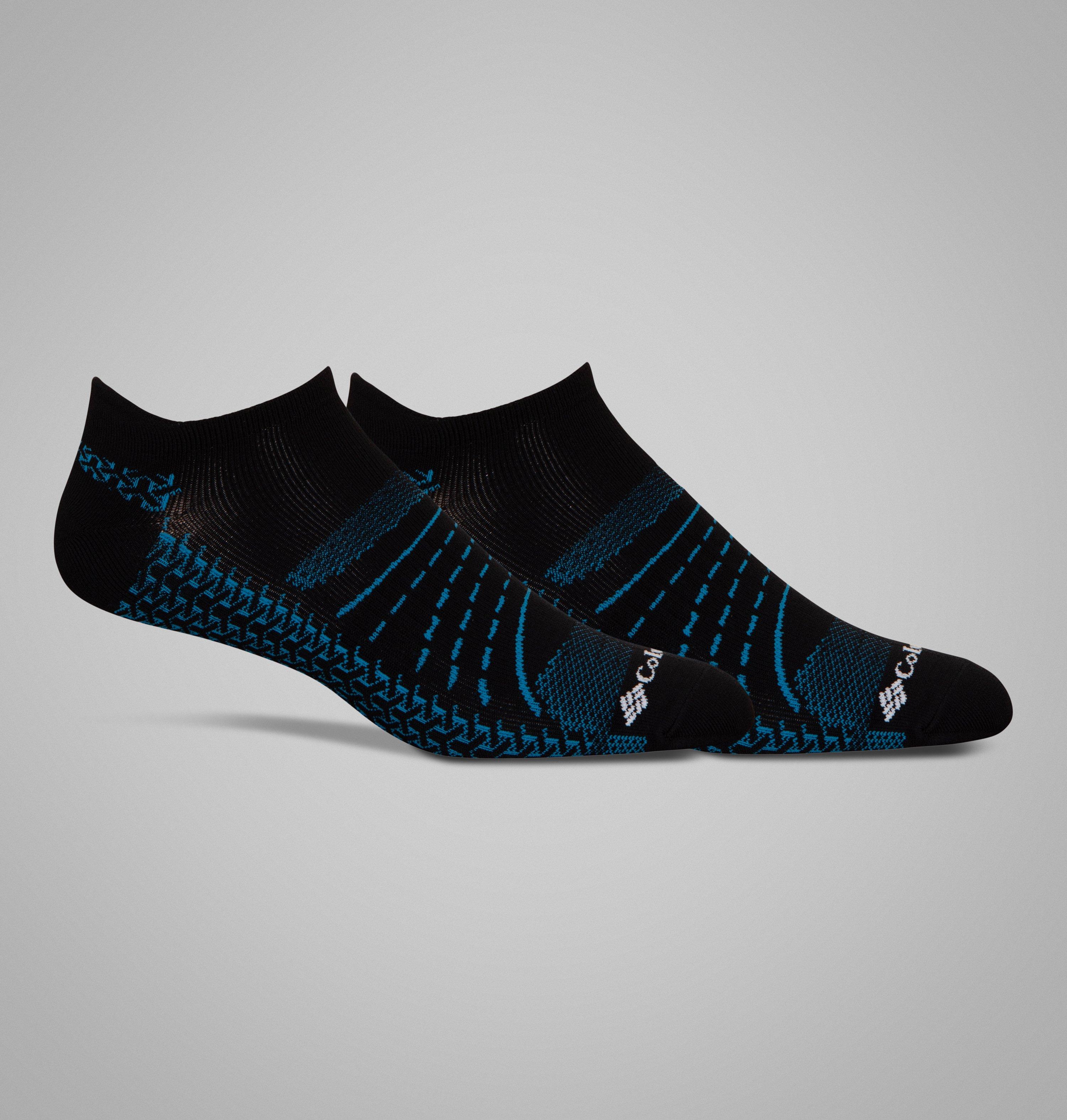Men's Mapped BRR No-Show Lightweight Socks - 2 Pack 1