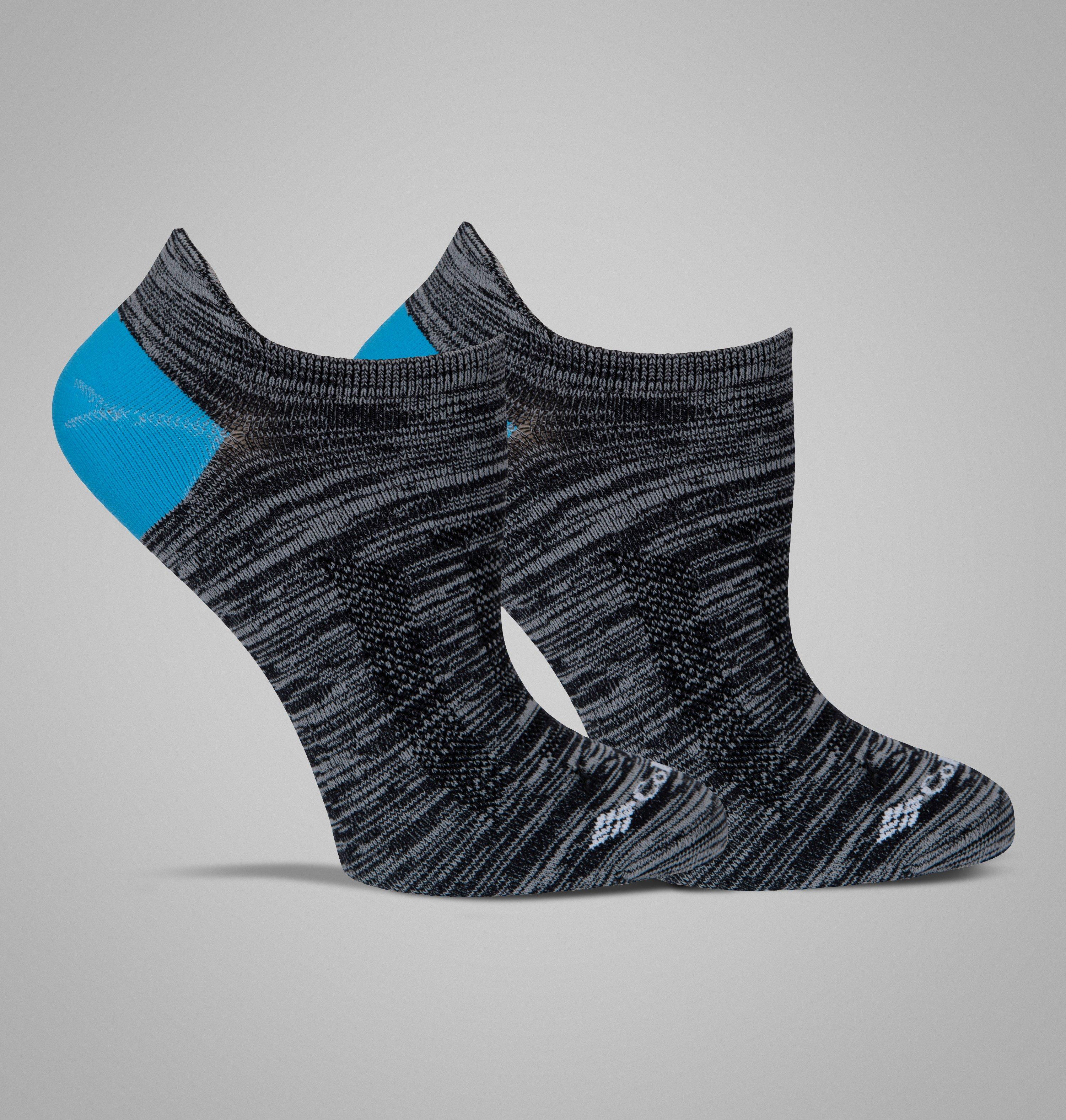 Women's Space Dye BRR No-Show Lightweight Socks - 2 Pack 1