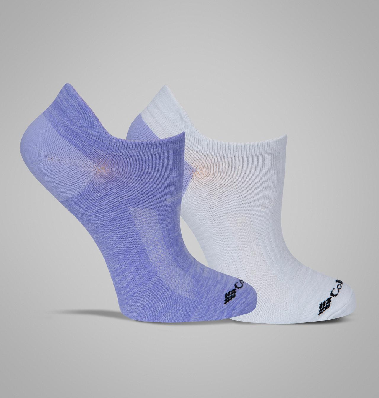 Women's Space Dye BRR No-Show Lightweight Socks - 2 Pack 1