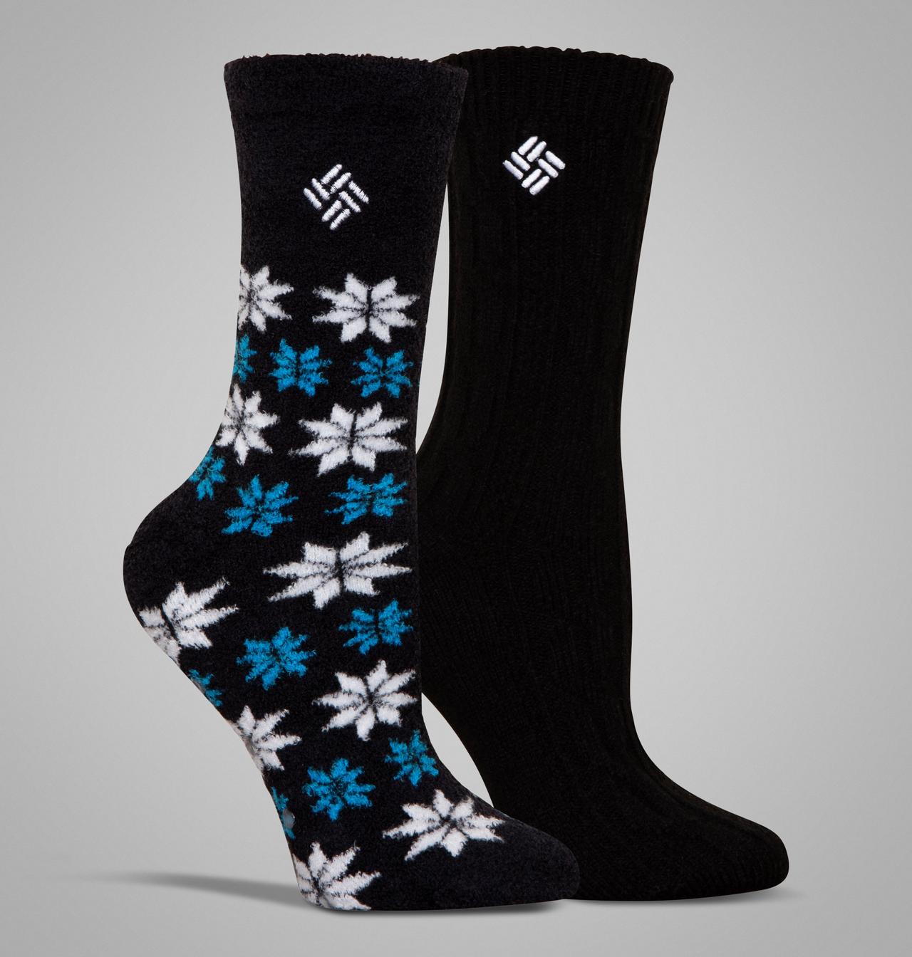 Women's Snowflake Cozy Socks - 2 Pack | 011 | O/S 1