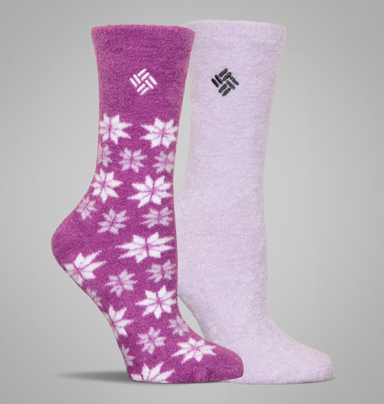 Women's Snowflake Cozy Socks - 2 Pack 1