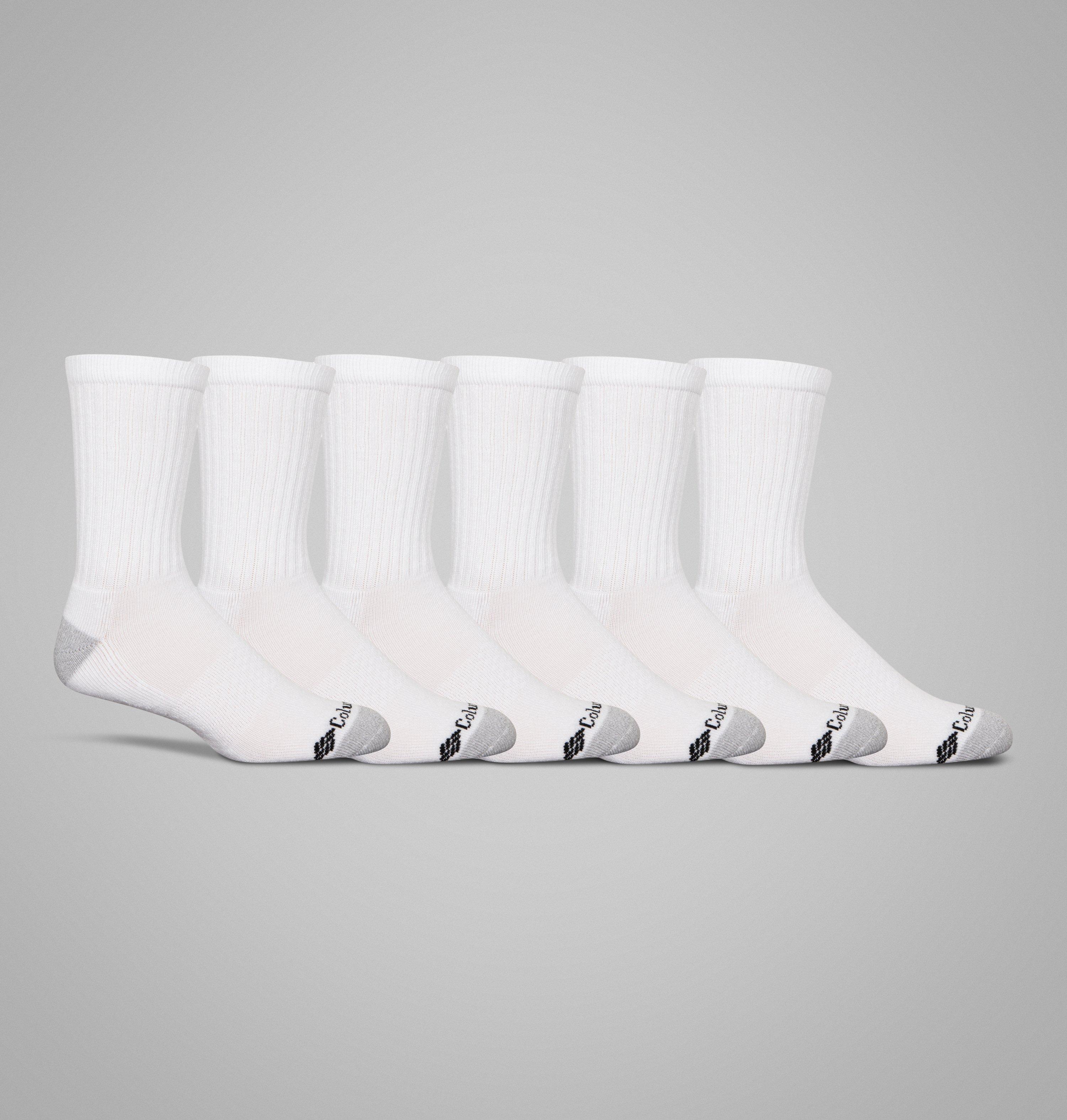 Columbia Kids' Energy Sport Crew Socks - 6 Pack-