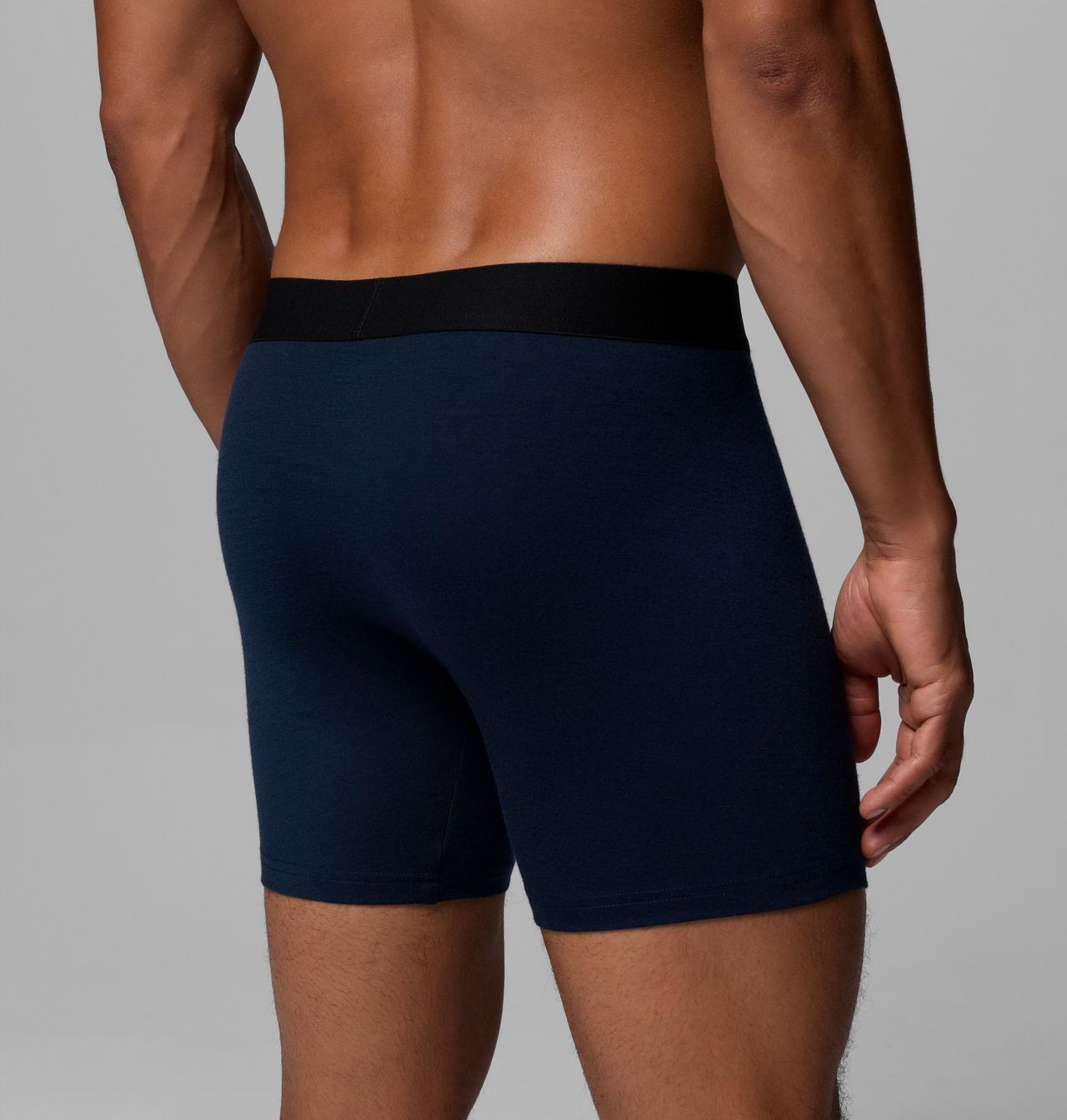 Men's 2-Pack Merino Wool Boxer Brief | 464 | S 3