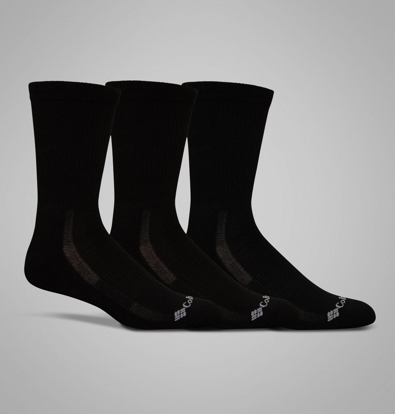 Women's Athletic Cushion Crew Socks - 3 Pack