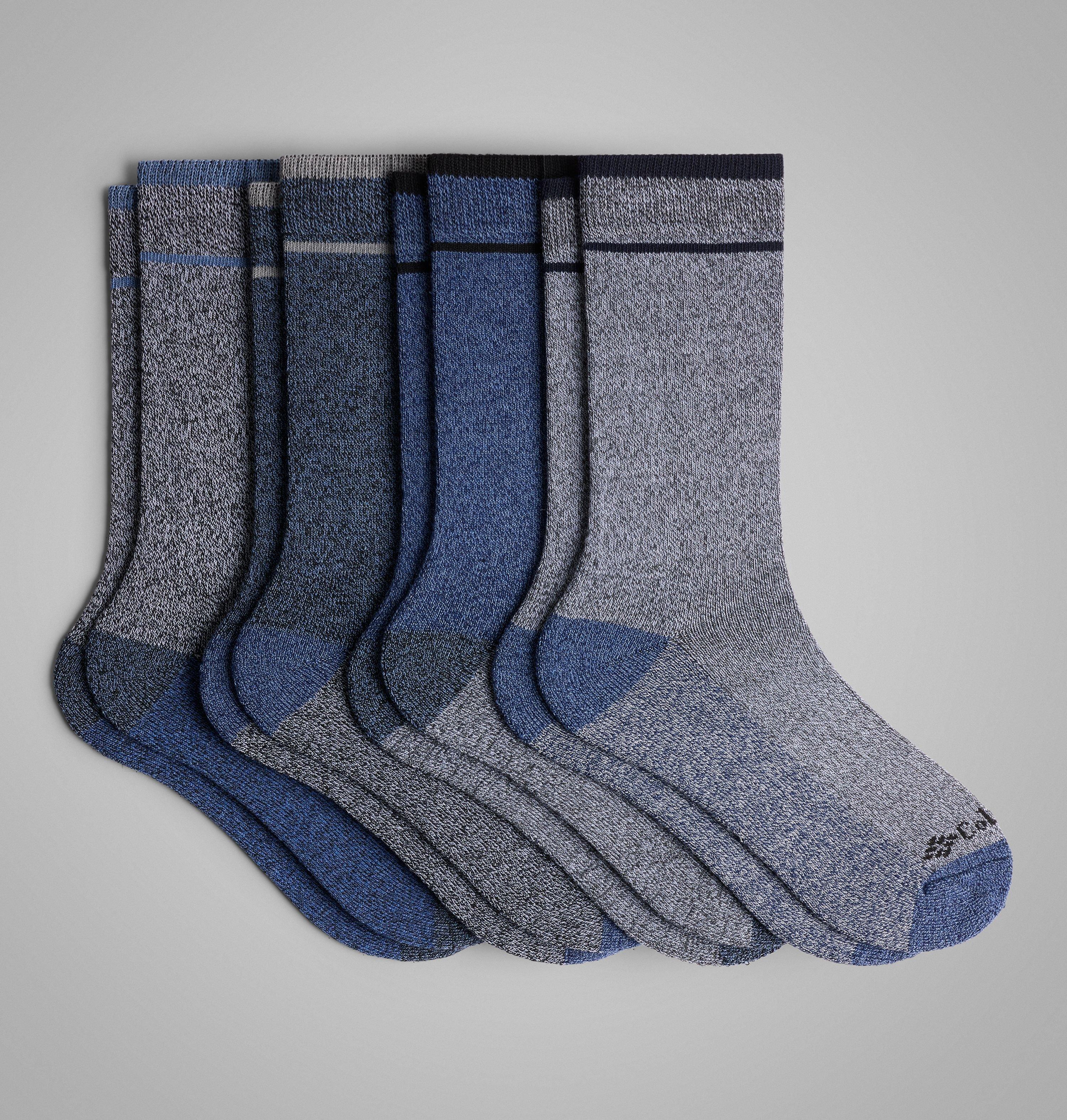 Columbia Men's Moisture Control Vital Crew Socks - 4 Pack-